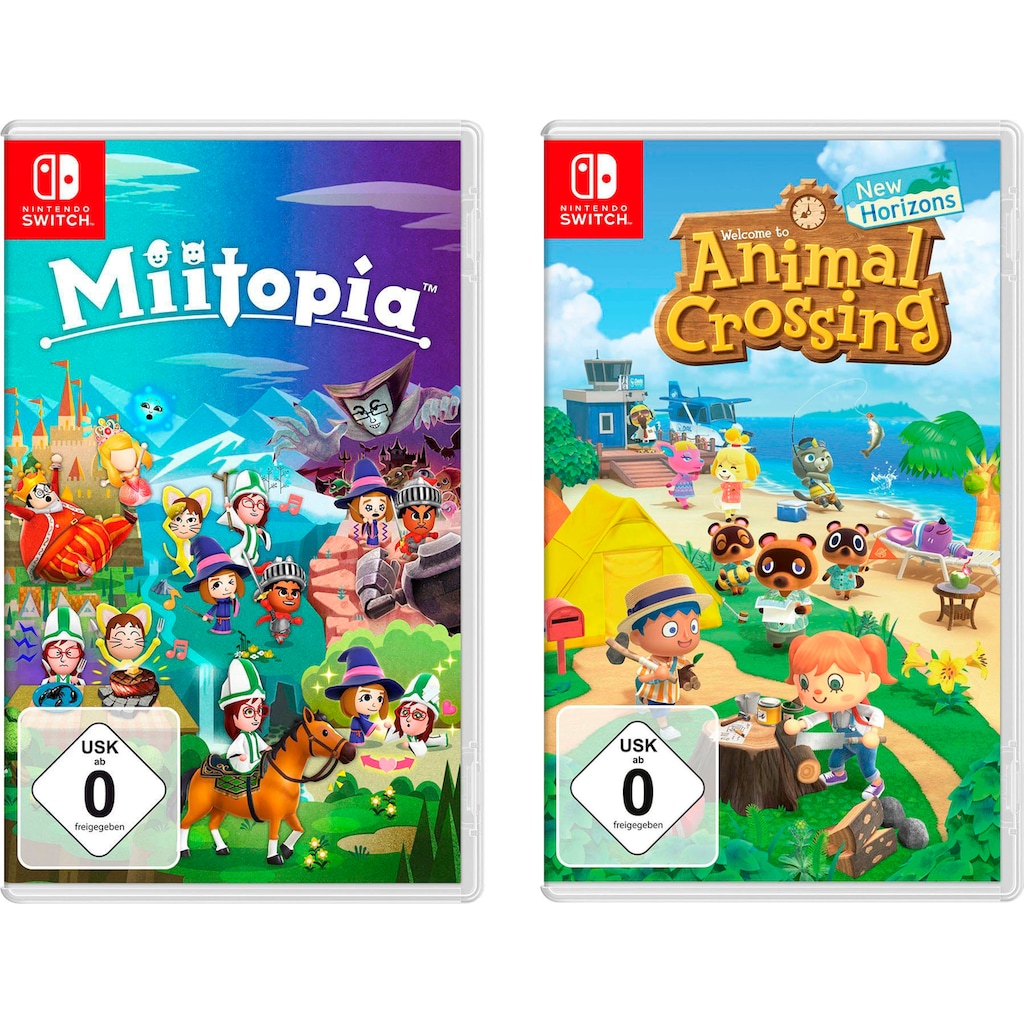 Nintendo Switch Spielesoftware »Miitopia + Animal Crossing«, Nintendo Switch