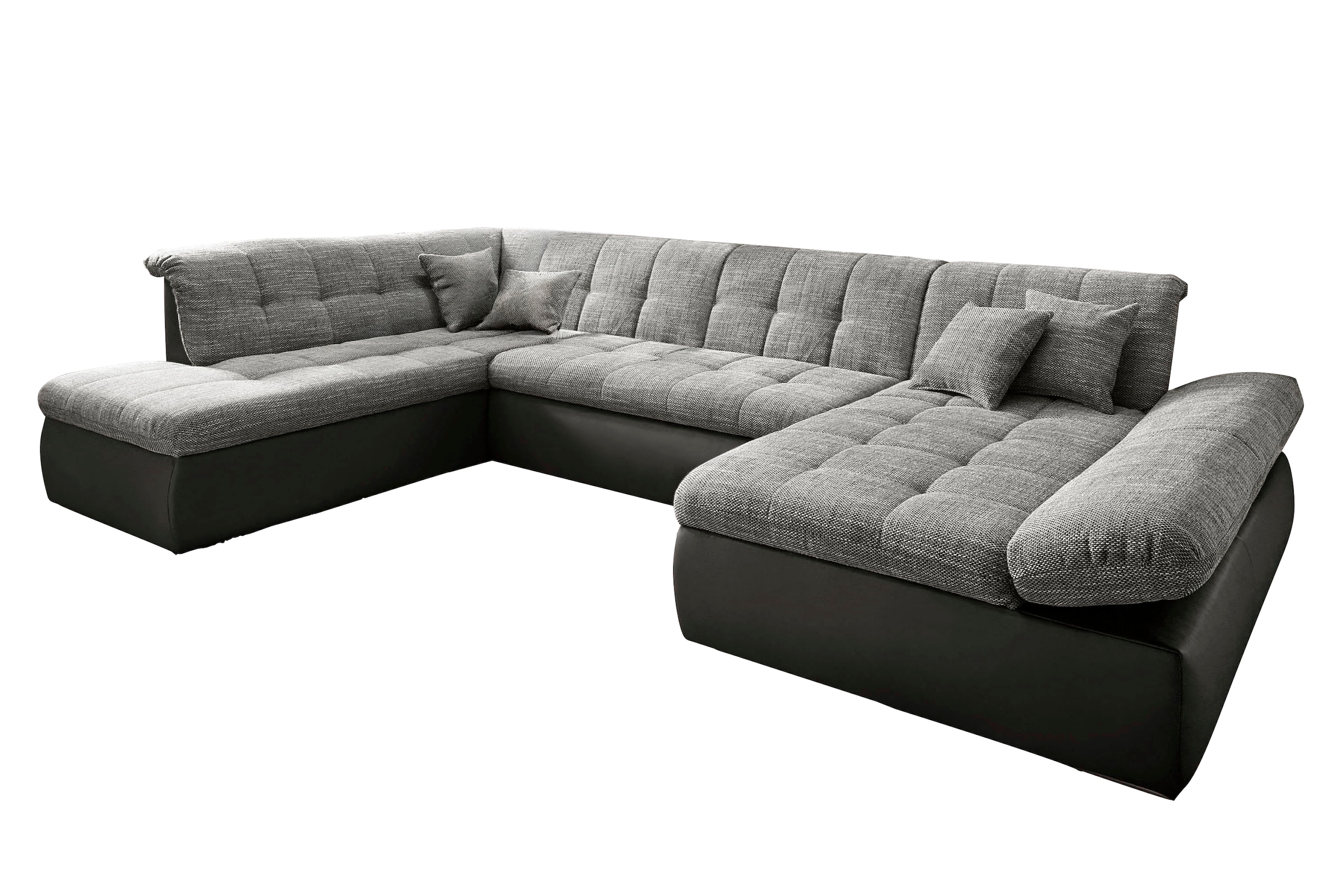 DOMO collection Wohnlandschaft "Moric U-Form, auch in Cord, Breite 353cm, v günstig online kaufen