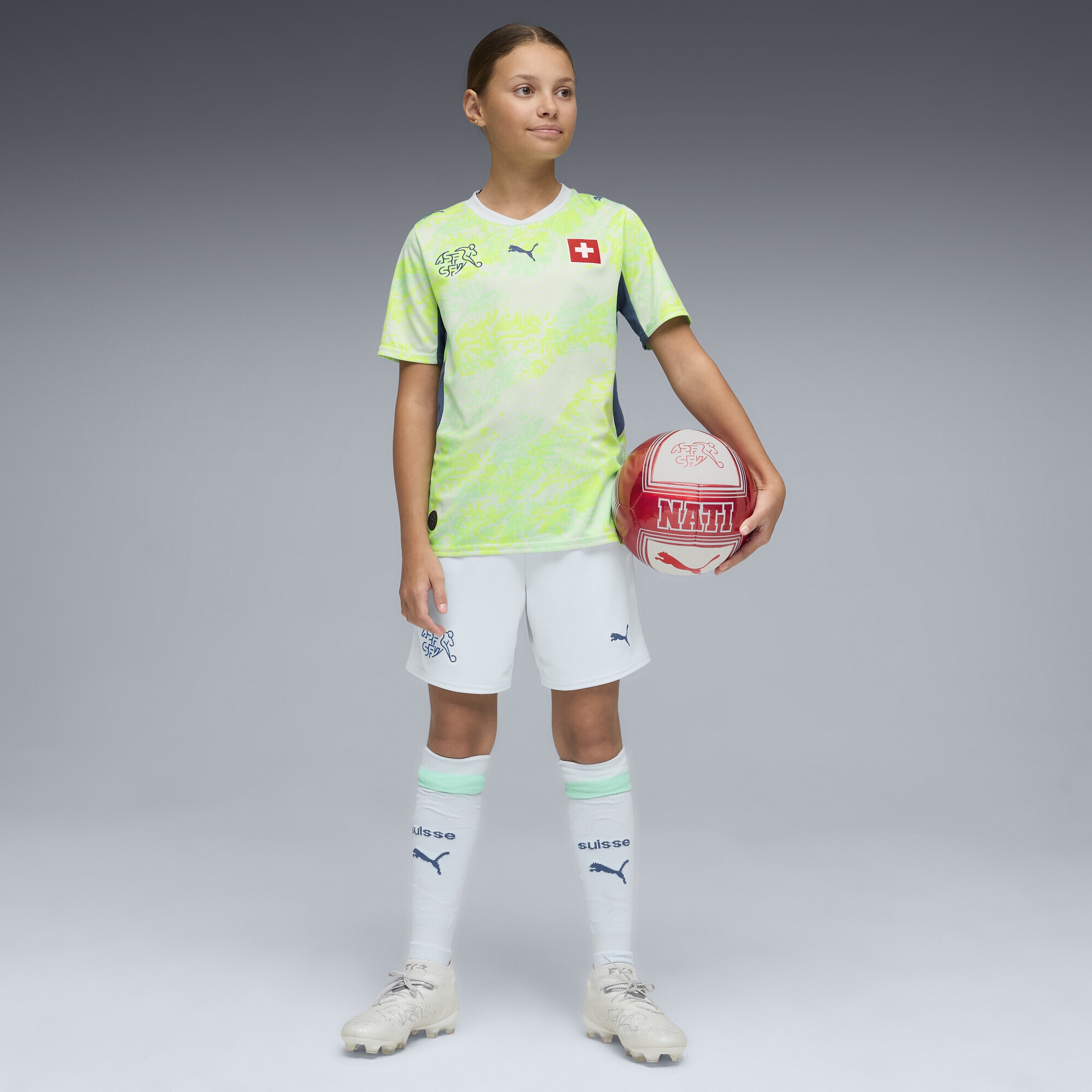 PUMA Sporthose »Schweiz 2026 Shorts Jugendliche«