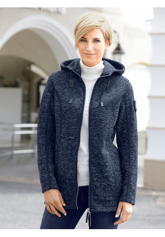 Kapuzenfleecejacke