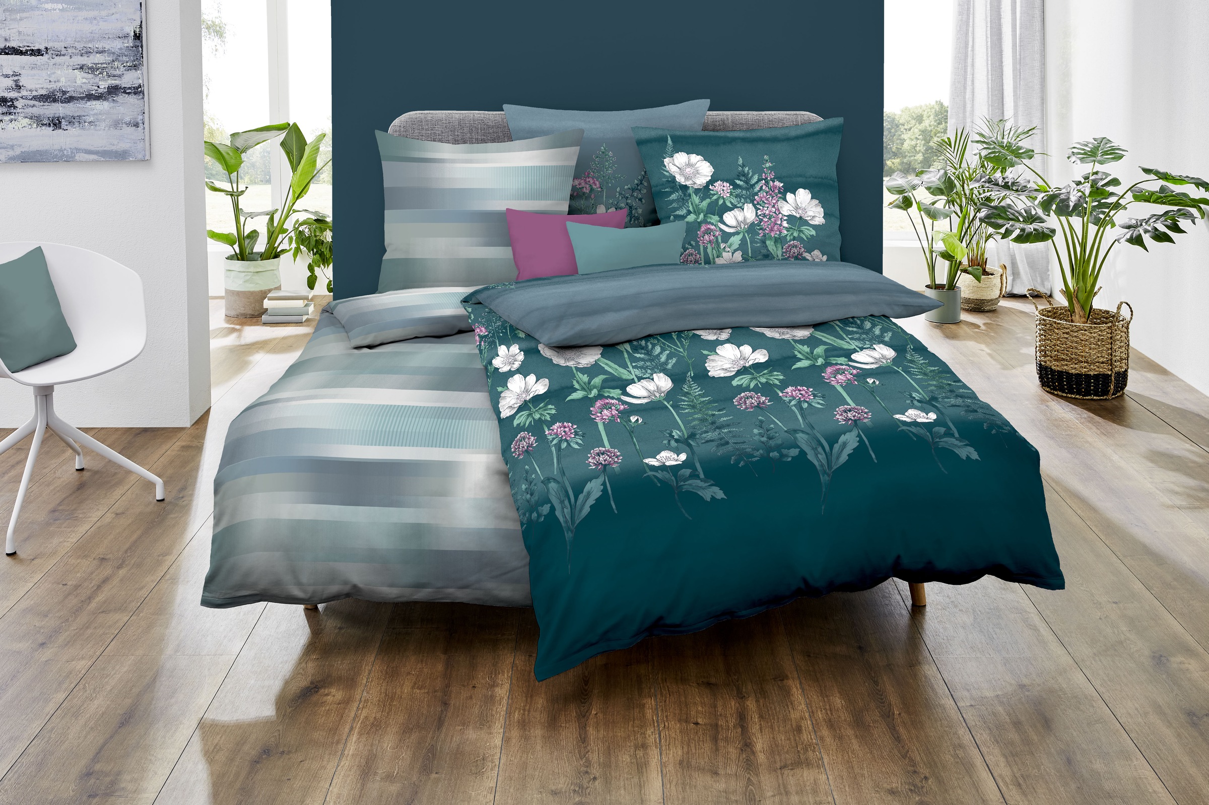 Kaeppel Bettwäsche "Moody Floral" 2 Stk. tlg. günstig online kaufen