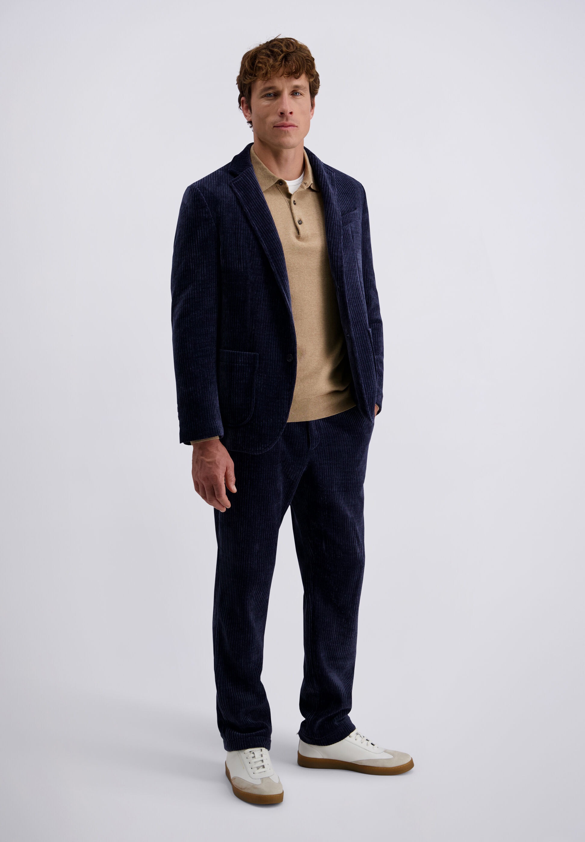Pierre Cardin Anzughose »Rick«  mit abgestepptem Saum