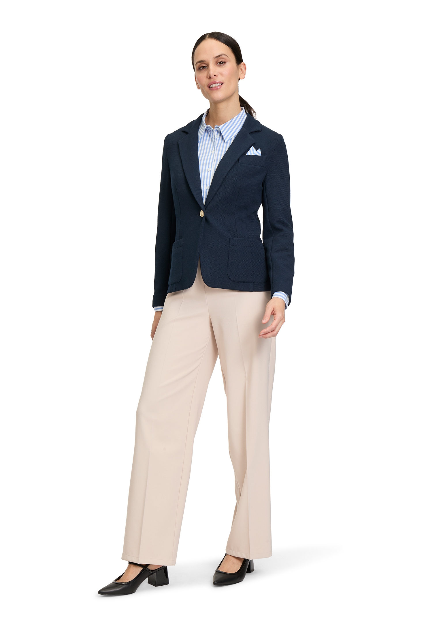 Betty Barclay Kurzblazer »Betty Barclay Kurzblazer langarm«, Material