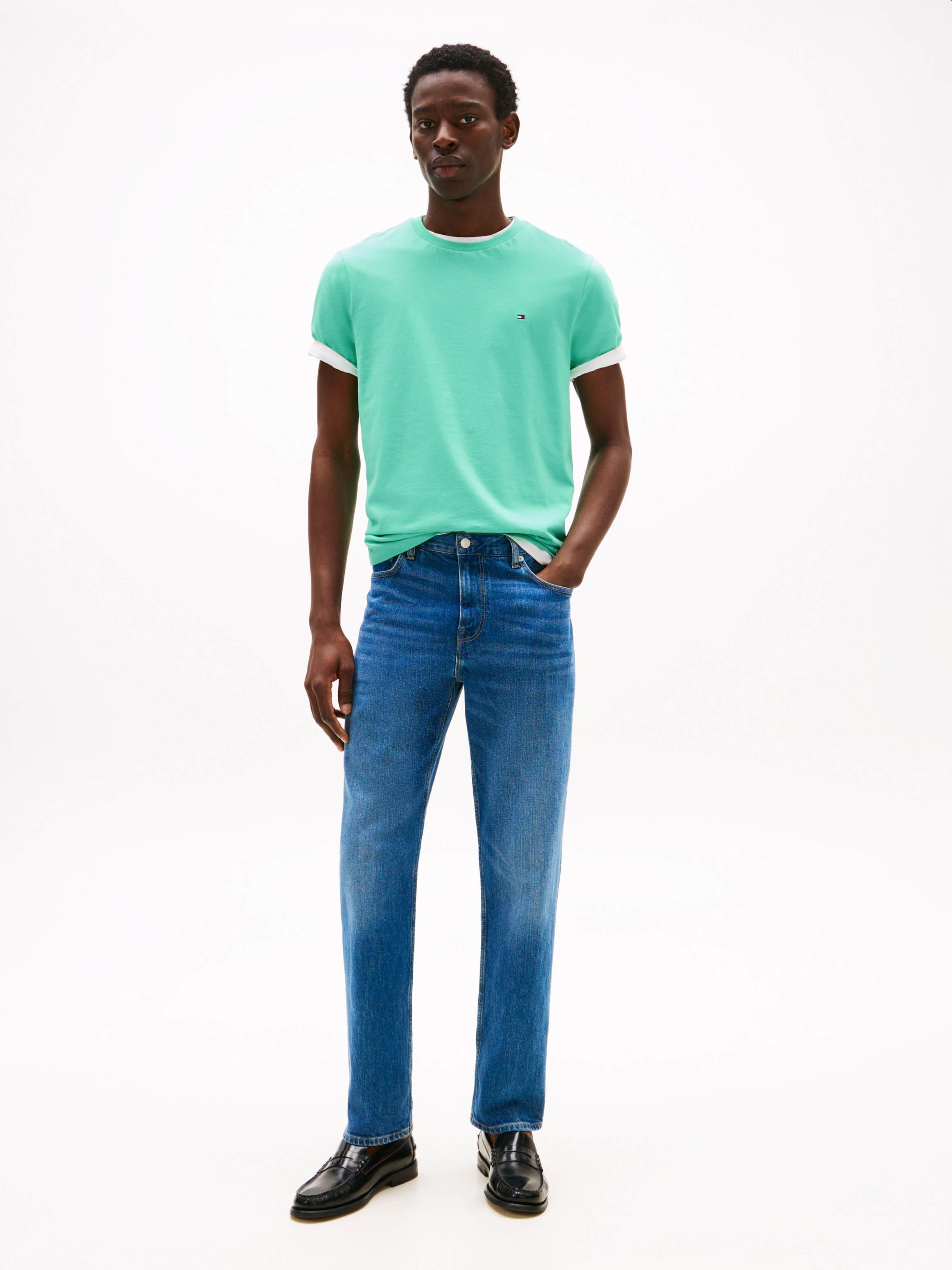 Tommy Hilfiger T-Shirt "ESSENTIAL REG FIT SOLID TEE", mit Rundhalsausschnit günstig online kaufen