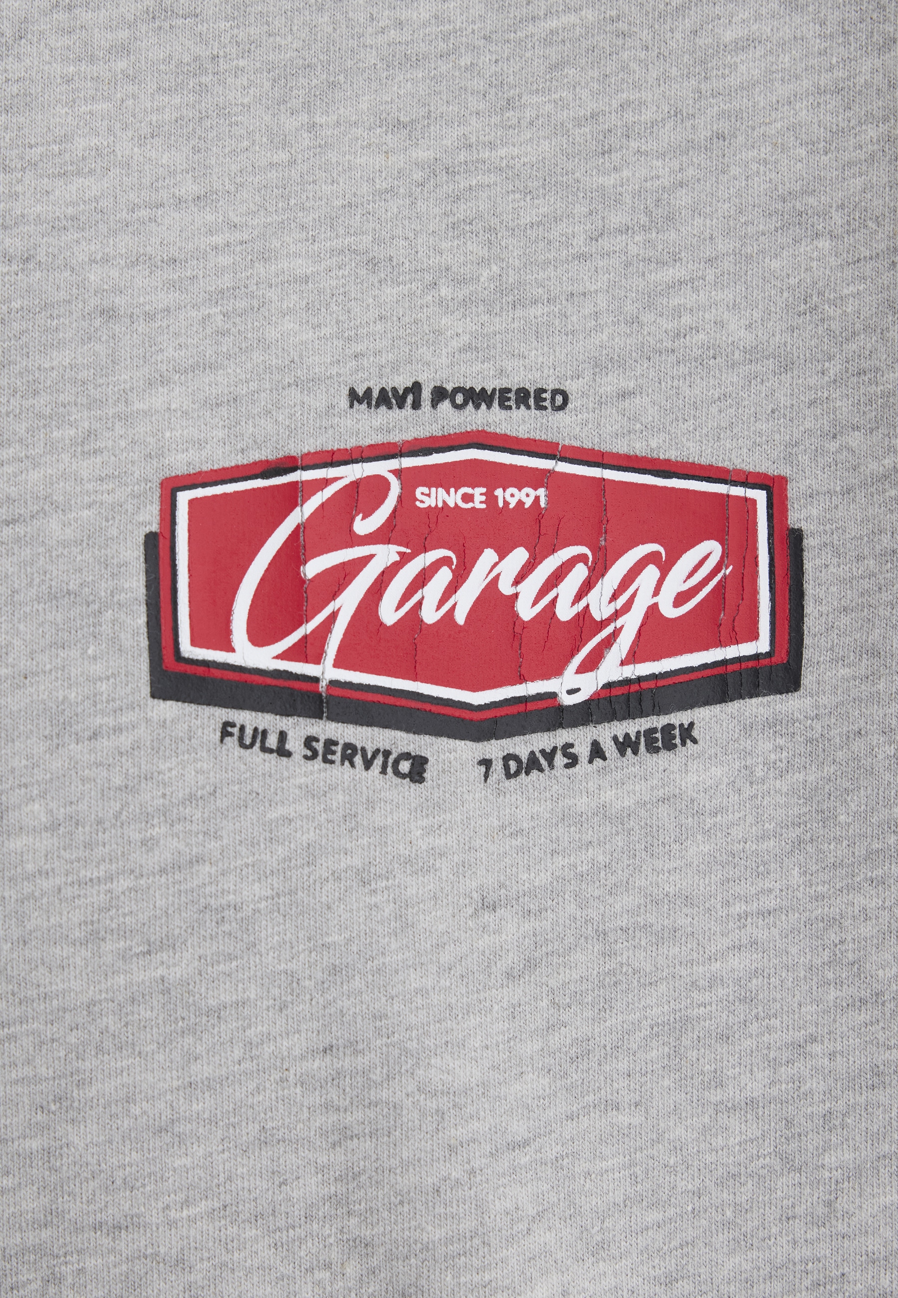 Mavi T-Shirt »GARAGE PRINTED TEE«, Backprint Tee
