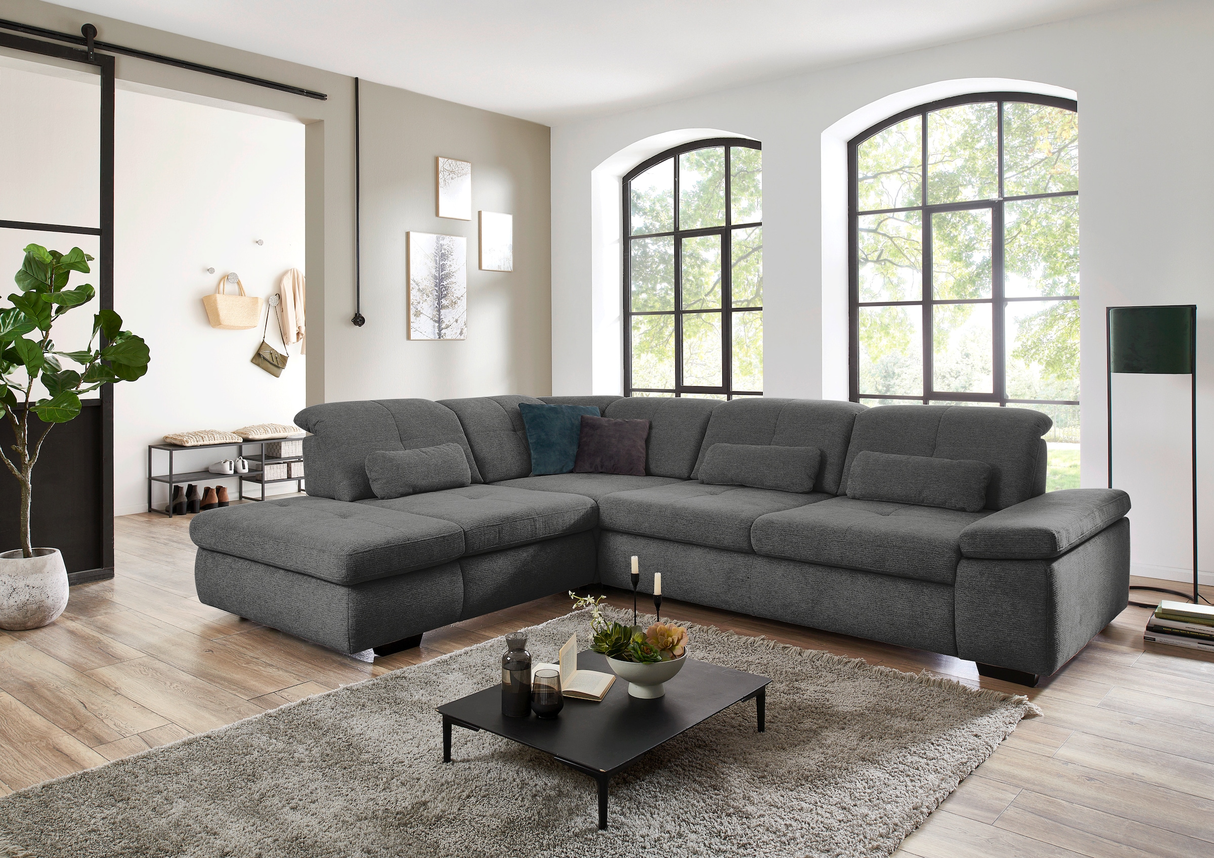 Die PlanBar Ecksofa "MP-IN16012 L-Form", optional mit weiteren Funktionen, günstig online kaufen