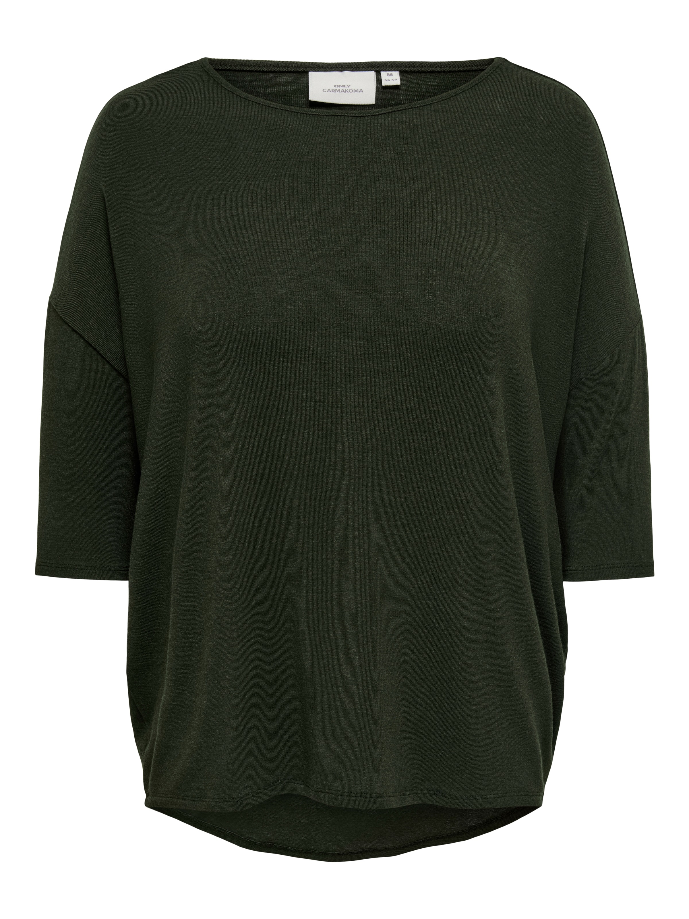 ONLY CARMAKOMA 3/4-Arm-Shirt "CARLAMOUR 3/4 TOP JRS NOOS" günstig online kaufen