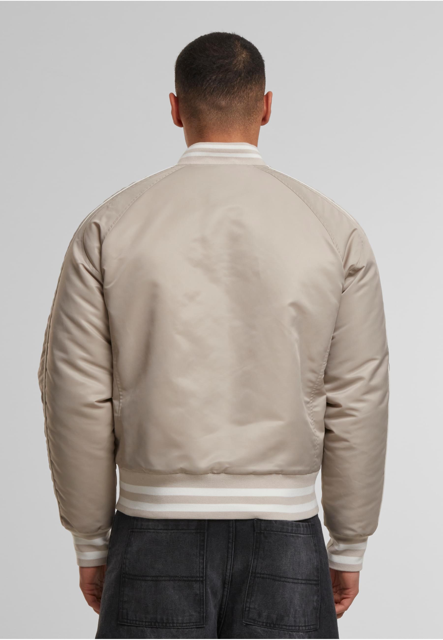 URBAN CLASSICS Bomberjacke »Urban Classics Racer Bomber Jacket«, (1 St.), ohne Kapuze