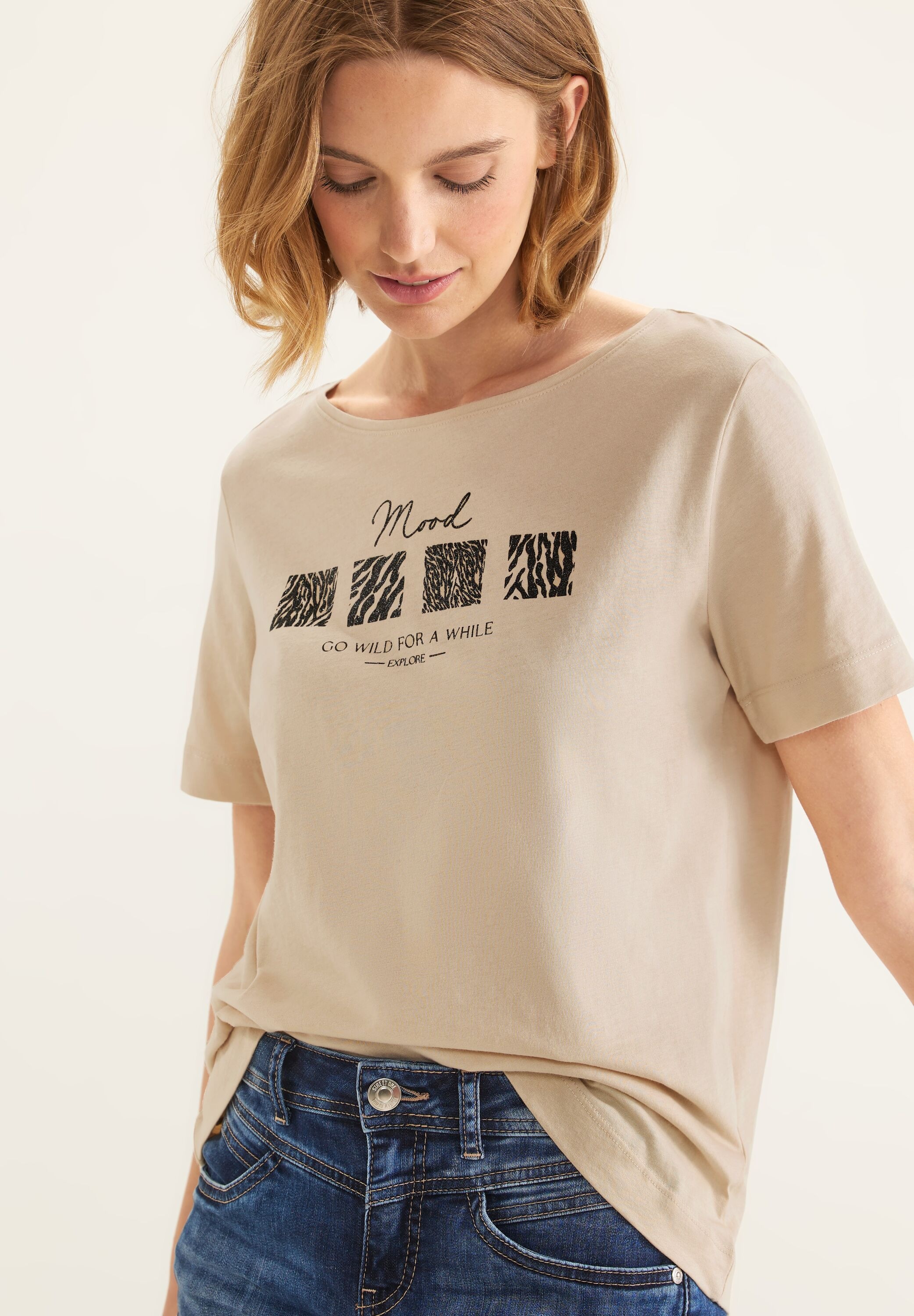 STREET ONE T-Shirt, aus reiner Baumwolle kaufen | BAUR