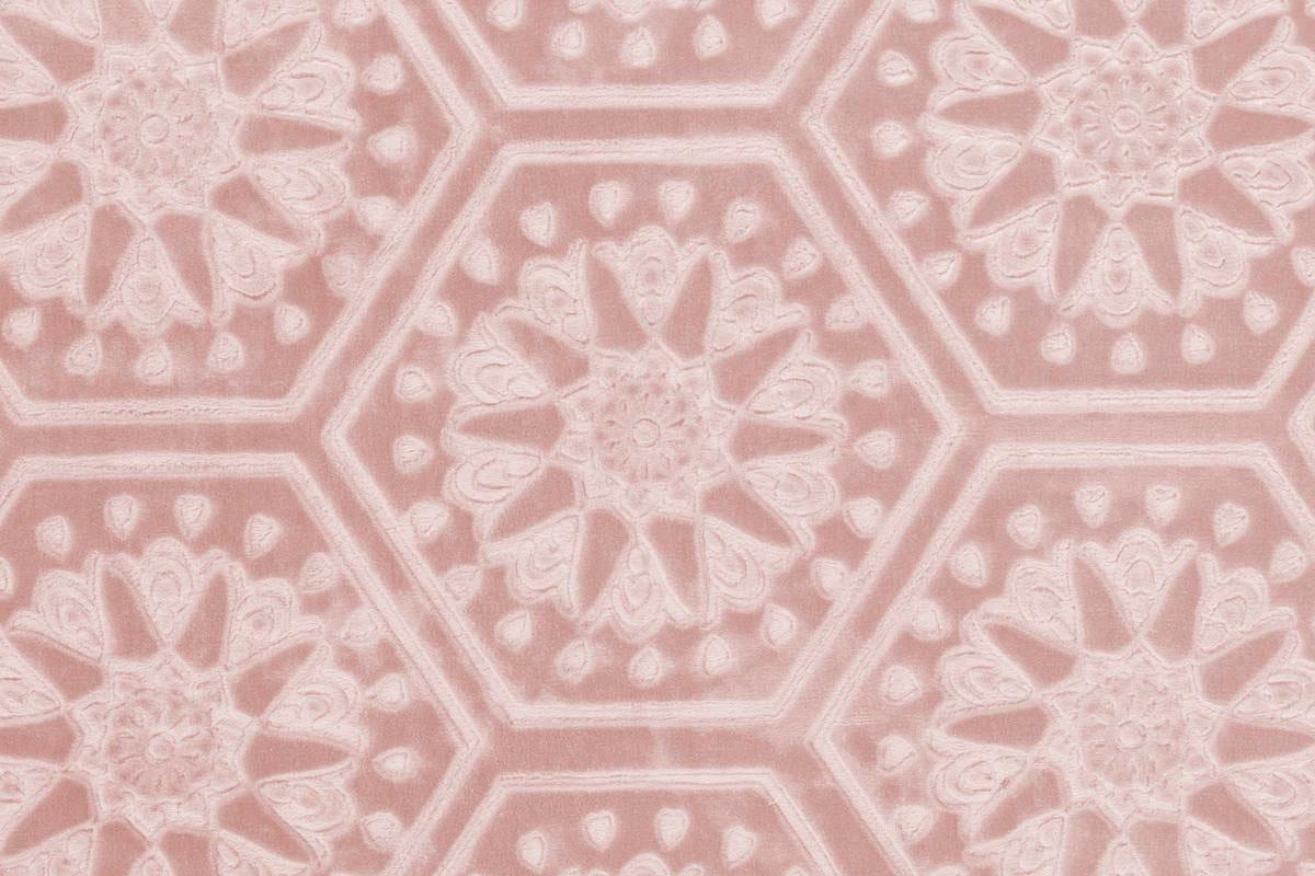 Teppich ARTE ESPINA "Monroe 200" Gr. 4, rosa, B:160cm H:7mm L:230cm, Kunstfaser, Teppiche, Teppich, besonders weich durch Microfaser, Wohnzimmer 3