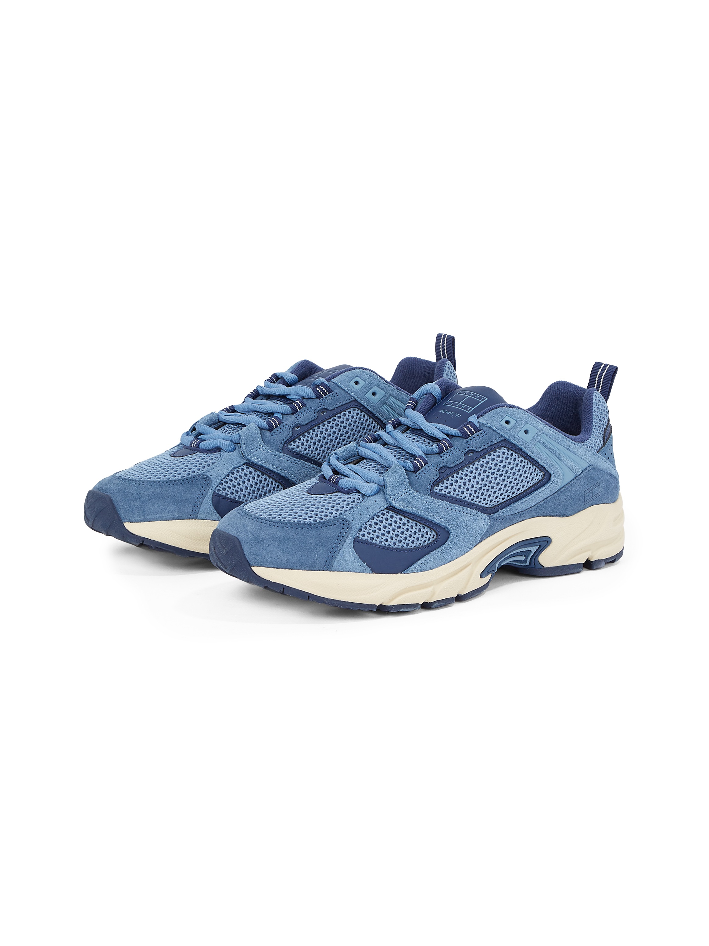 Tommy Jeans Sneaker »ARCHIVE'97«, Freizeitschuh, Halbschuh, Schnürschuh im leichten Materialmix