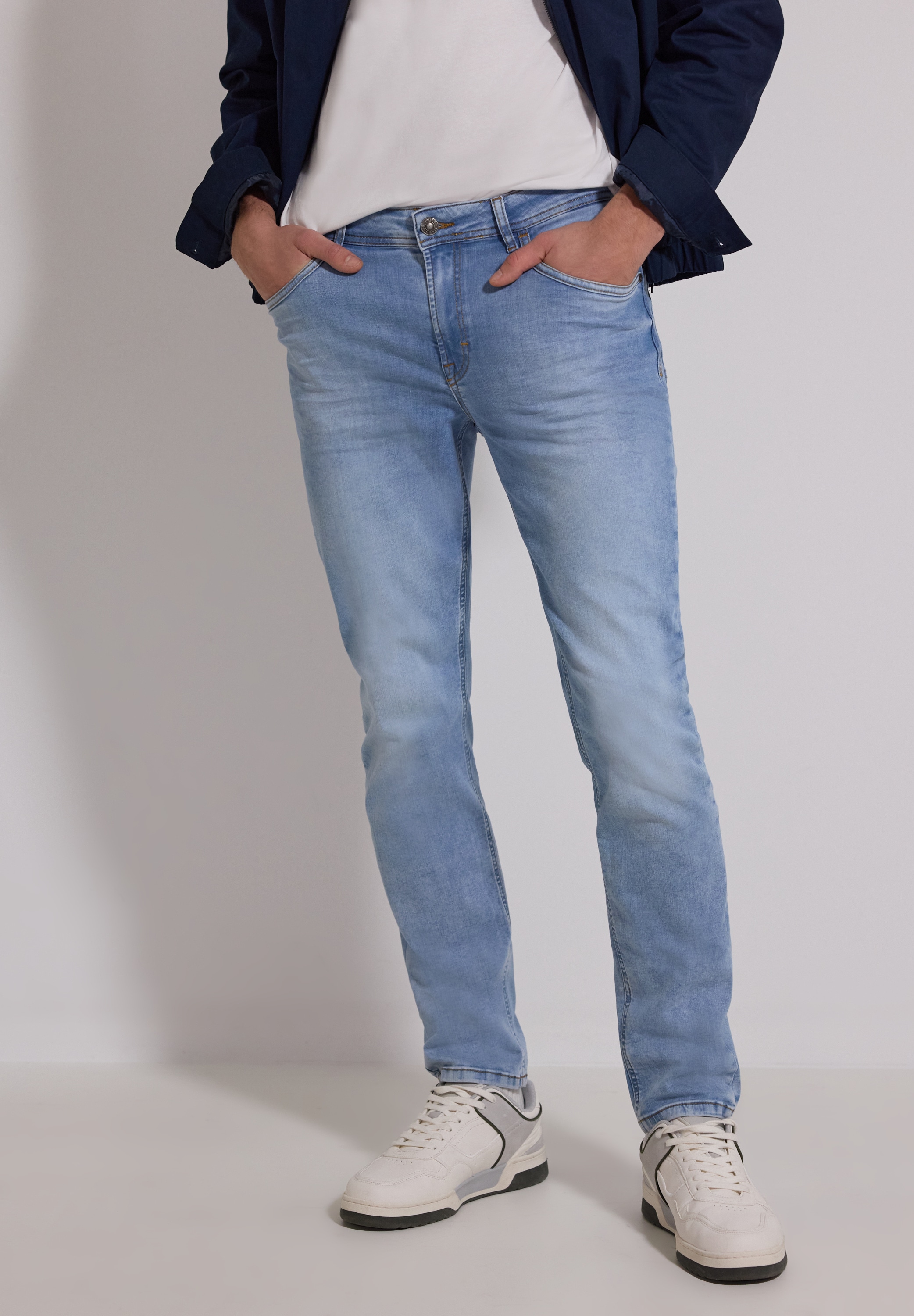 STREET ONE MEN Regular-fit-Jeans Middle Waist günstig online kaufen