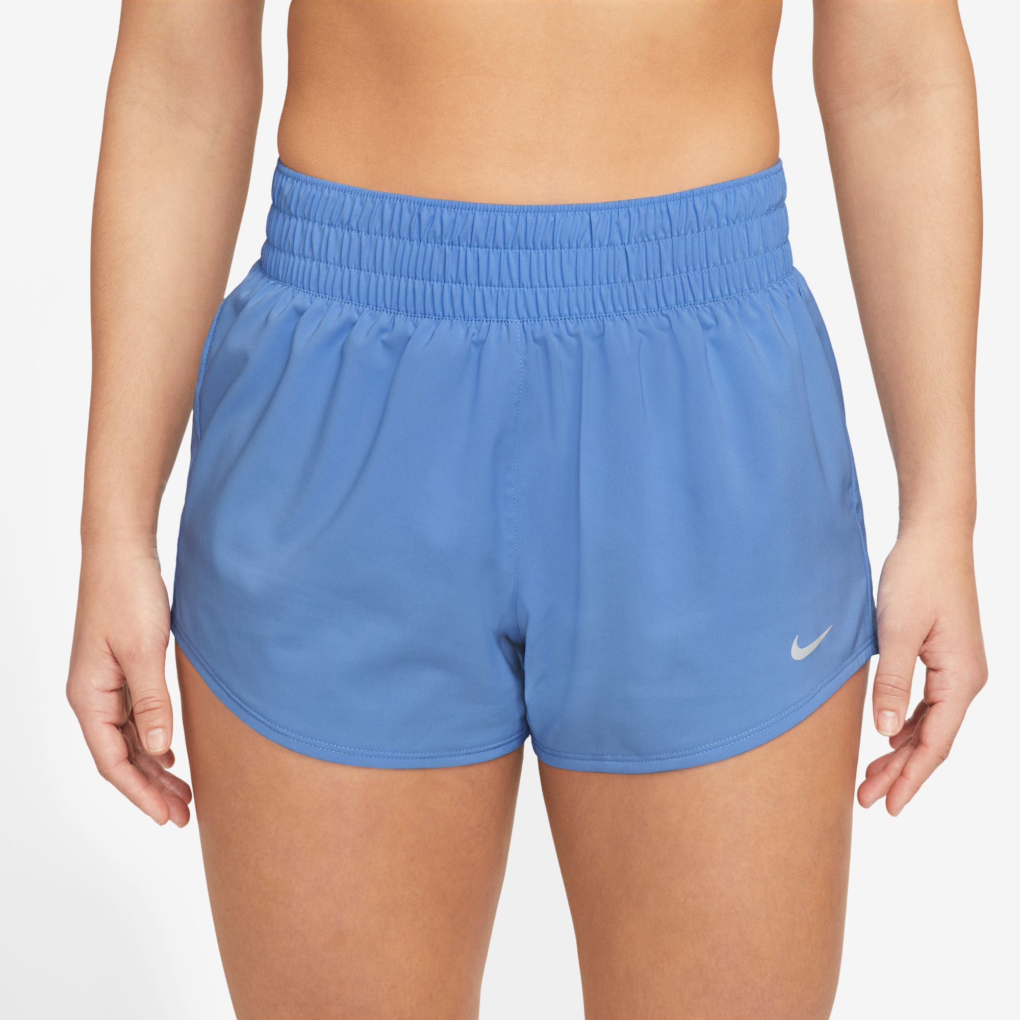 Nike Trainingsshorts "DRI-FIT ONE WOMENS MID-RISE BRIEF-LINED SHORTS"