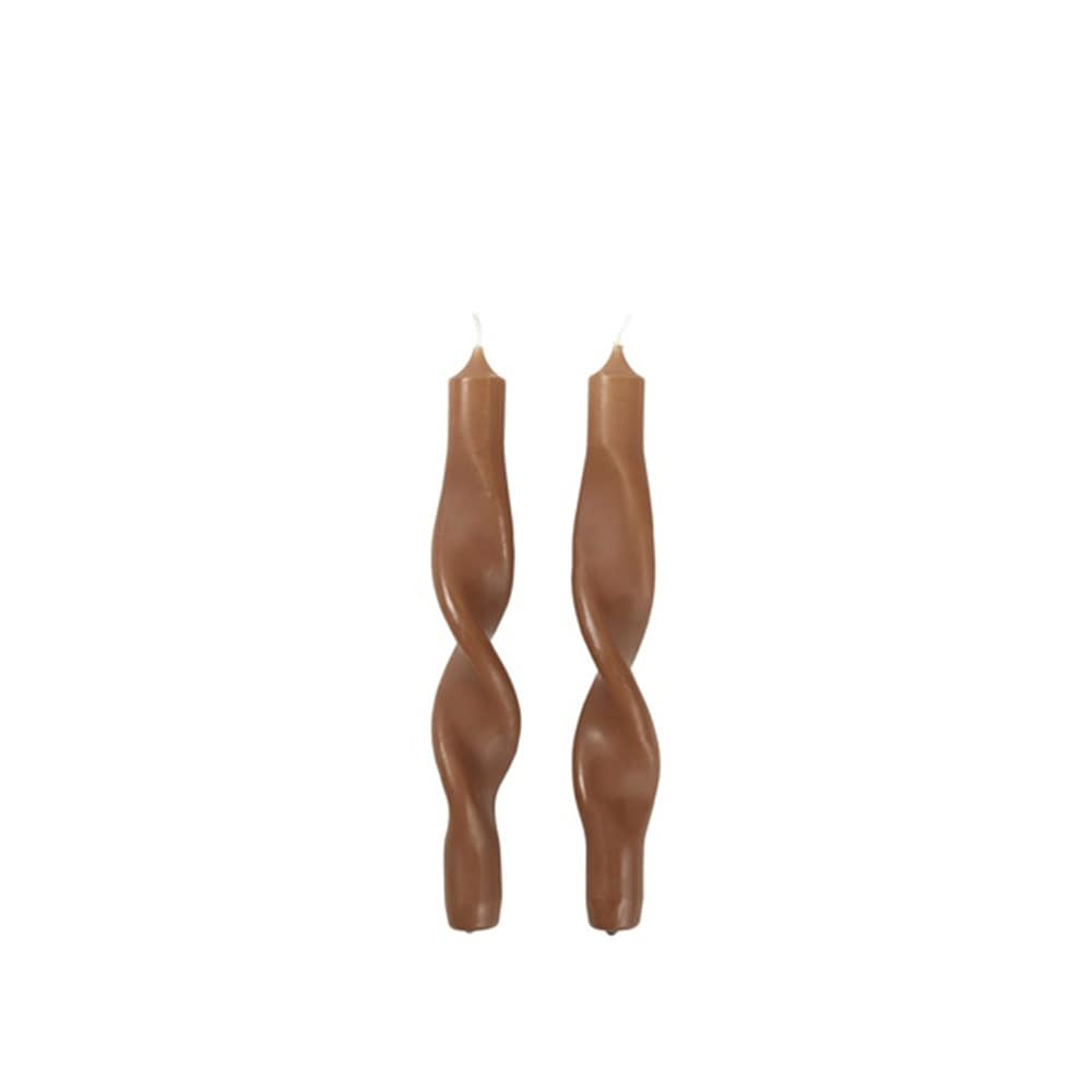 Broste Copenhagen Frühstücks-Geschirrset »Nordic Sand, inklusive 1 Packung Twist Kerzen«, (Set, 7 tlg.), Beliebte Geschirr Sets Exclusiv mit Geschenk