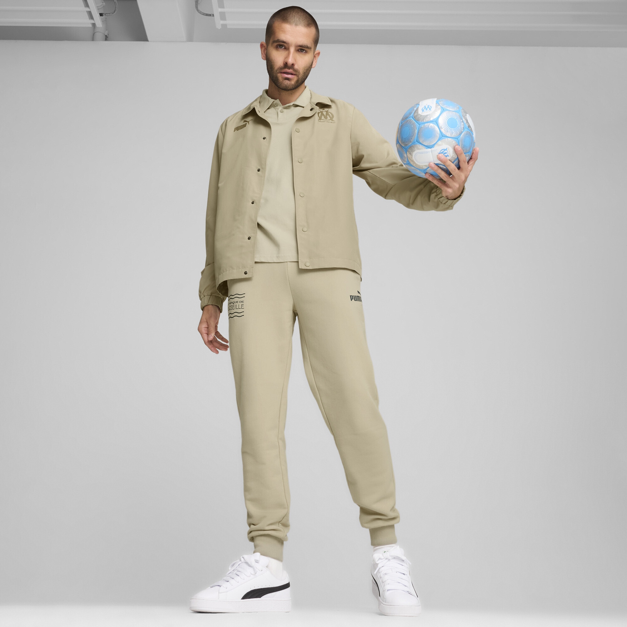 PUMA Funktionsweste »Olympique de Marseille ftblCULTURE+ Trainerjacke Herren«