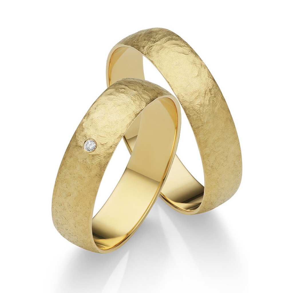 Firetti Trauring »Schmuck Geschenk Gold 375 Hochzeit Ehering "LIEBE"«