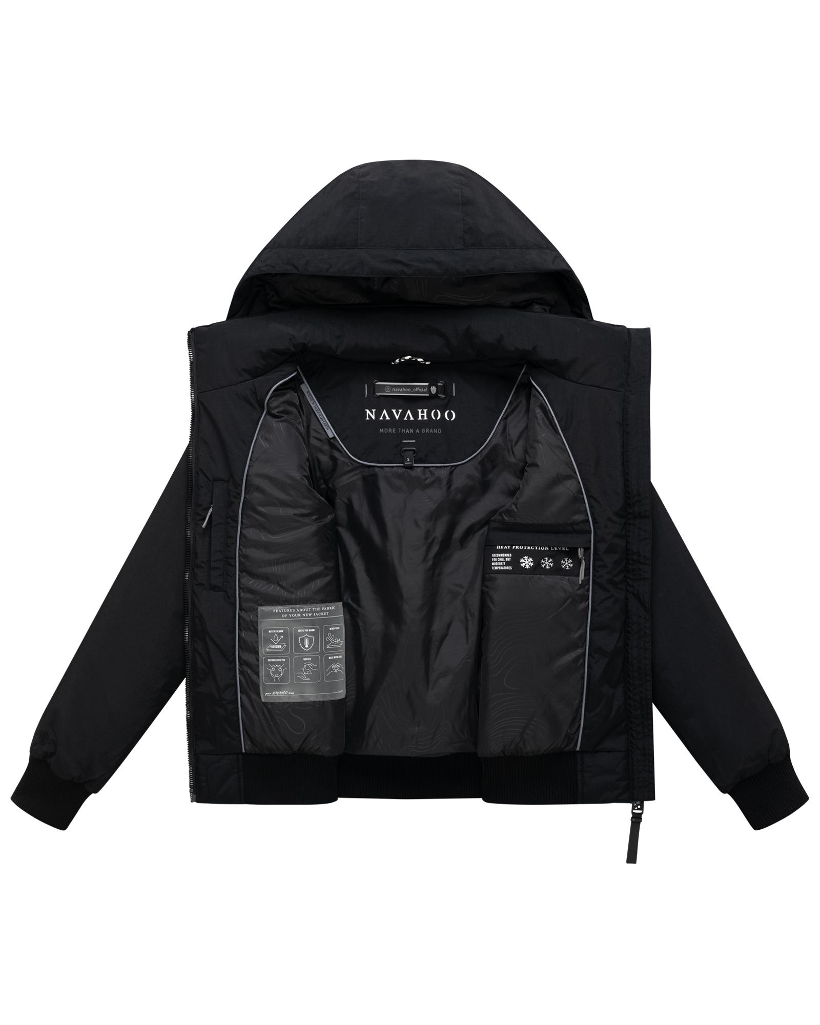 Navahoo Winterjacke »Kichermaus 14« mit Kapuze Wasserdichte Damen Jacke mit Kapuze