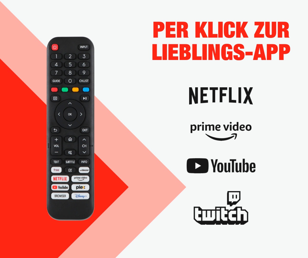 Telefunken LED-Fernseher »D65U875M8CW«, 4K Ultra HD, Smart-TV