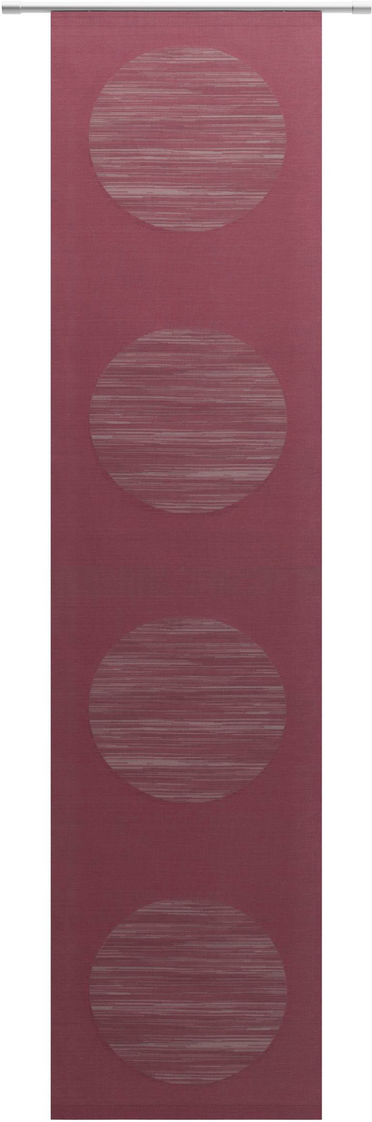 Neutex for you Schiebegardine "Padova" Klettband 1 Stk. tlg. inkl. Befestig günstig online kaufen