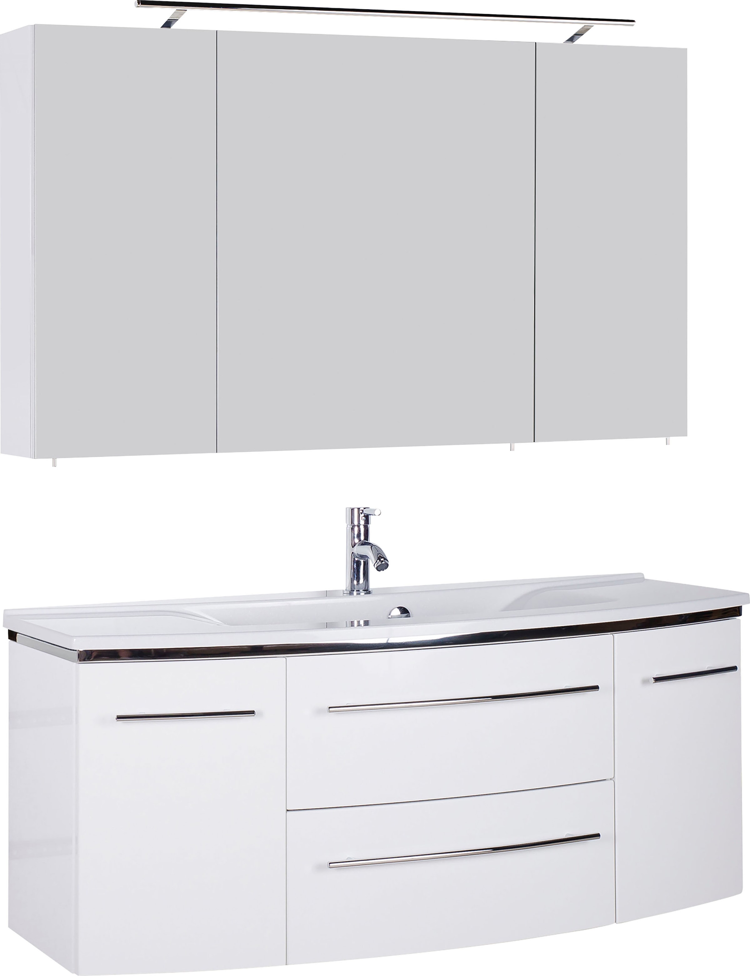 Saphir Badmöbel-Set "3040" 2 Stk. tlg., Breite 120 cm günstig online kaufen