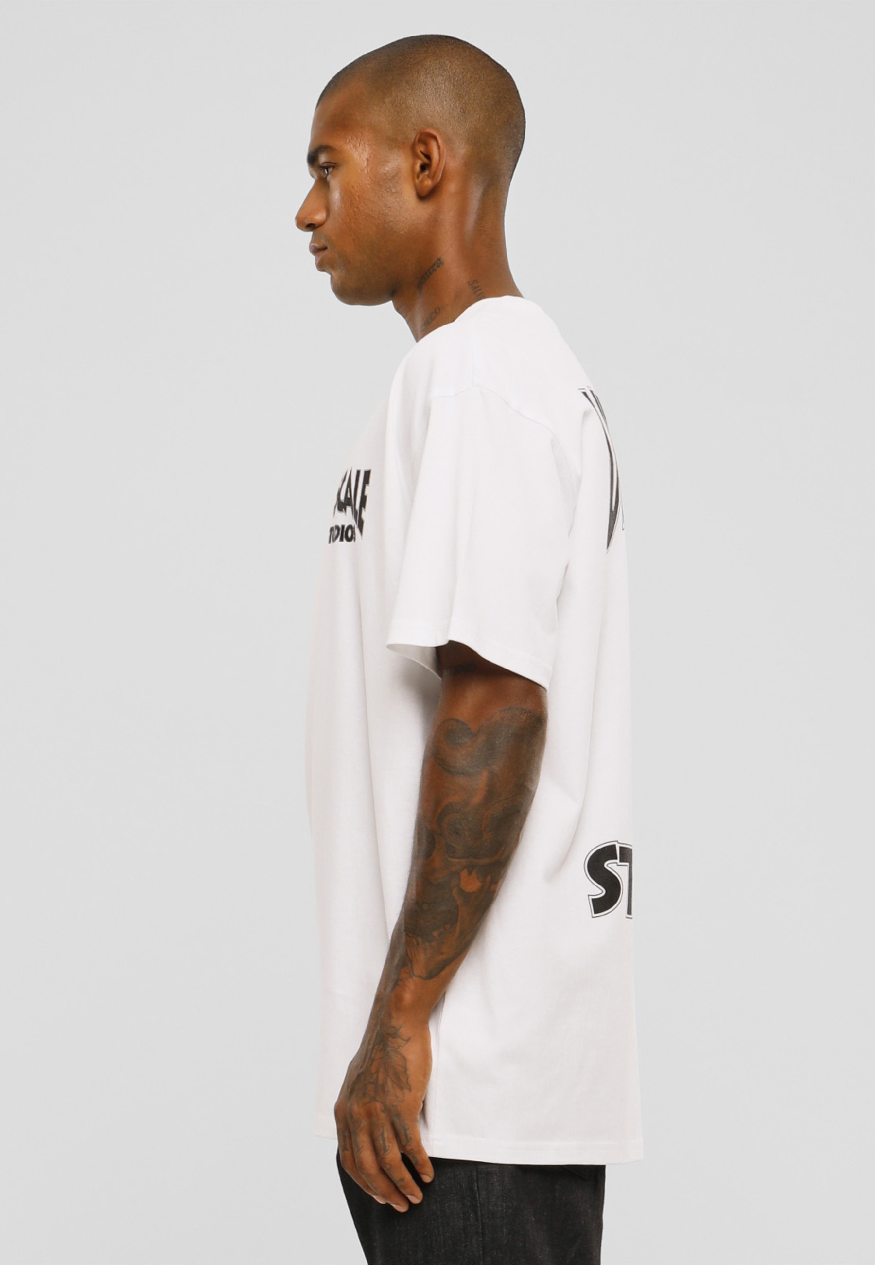Upscale by Mister Tee Unisex Upscale Studios Oversize Tee Weiß XL 3