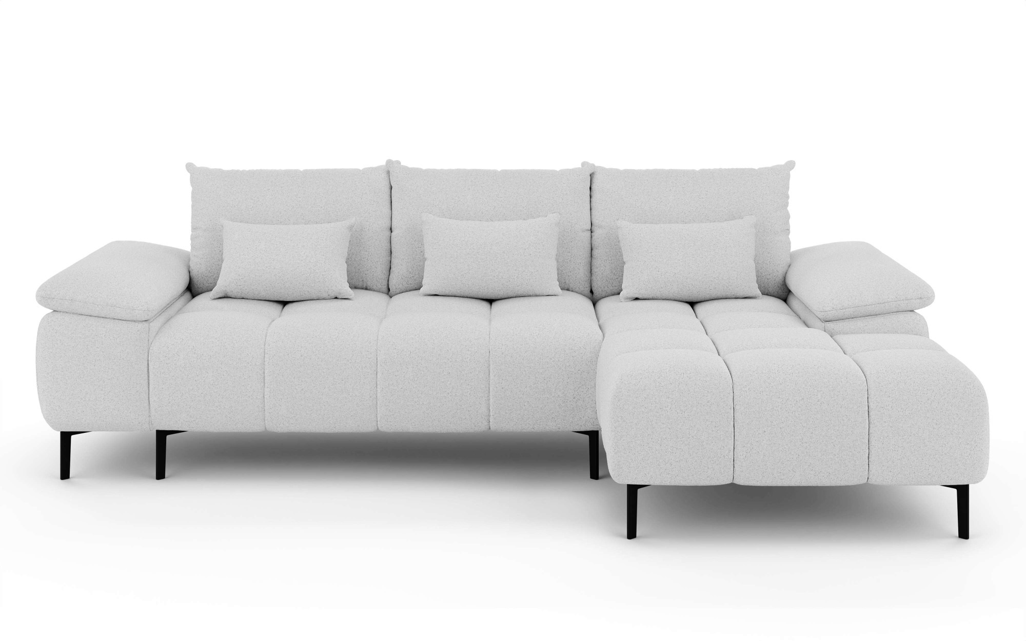 INOSIGN Ecksofa "DROMARA Schlafsofa mit Bettkasten, Maße: B/T/H 277/141/91 günstig online kaufen