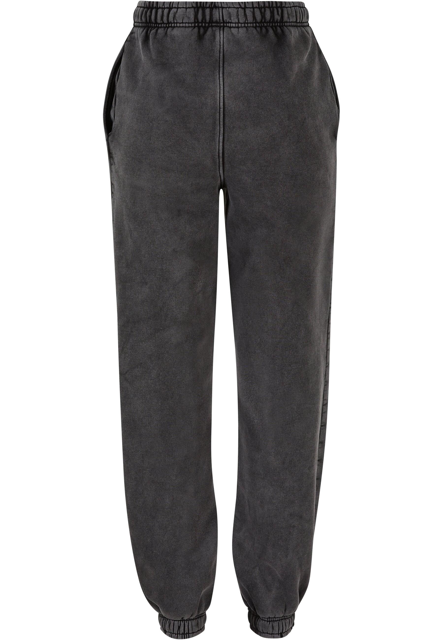 URBAN CLASSICS Jogginghose »Urban Classics Damen Ladies High Waist Stone Washed Sweat Pants«, (1 tlg.)