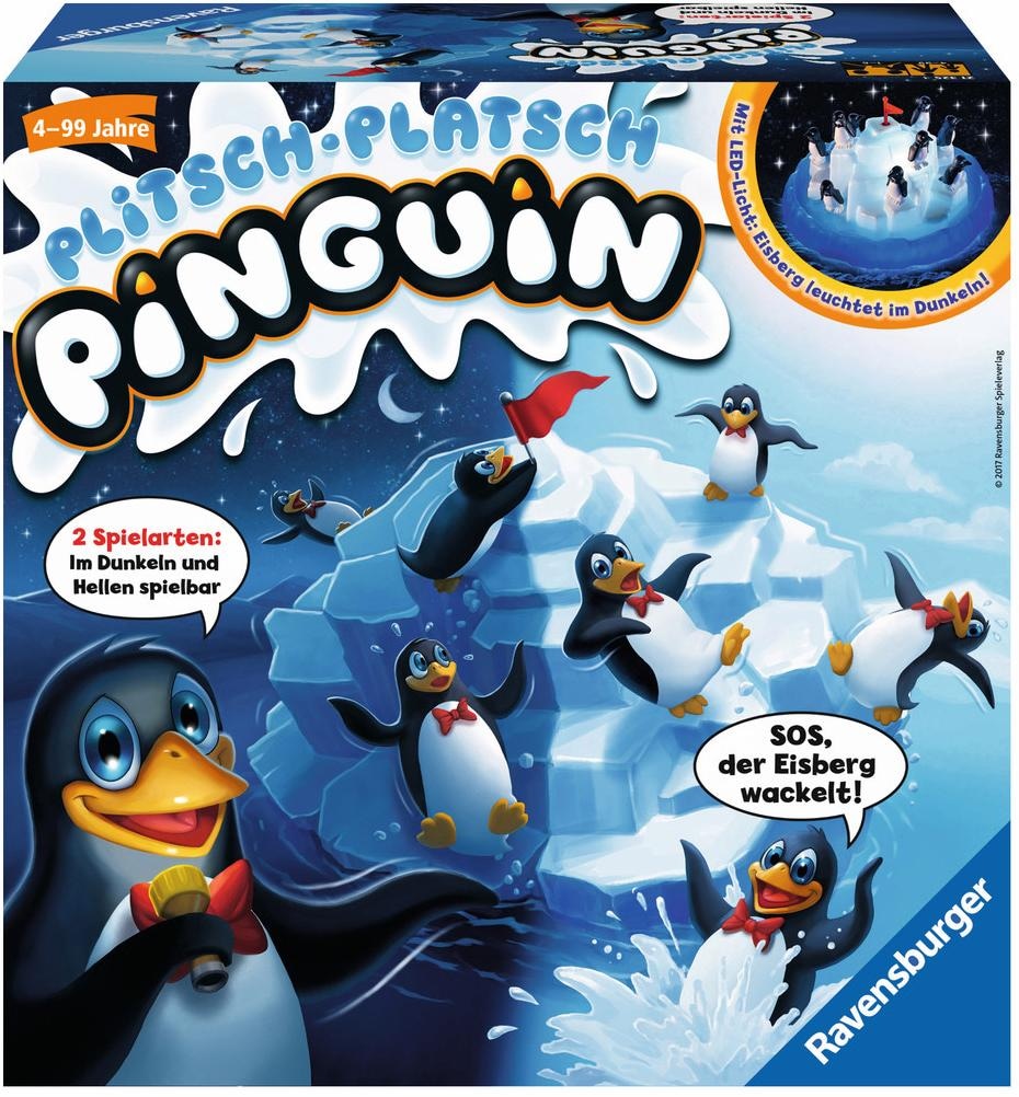 Spiel »Plitsch Platsch Pinguin«, Made in Germany, FSC® - schützt Wald - weltweit