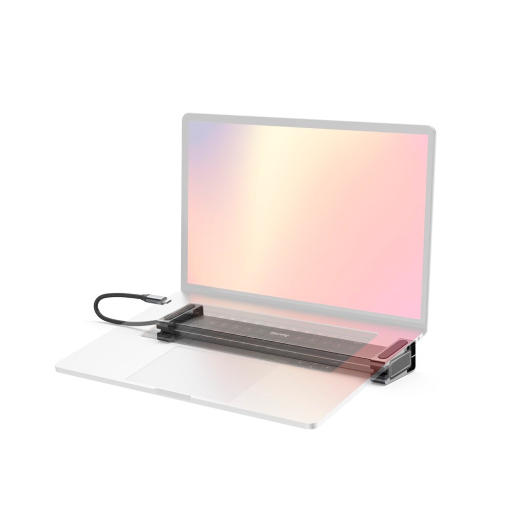 Hama Laptop-Dockingstation »USB Hub 9in1 (USB-Dockingstation 4K mit: USB-A, USB-C, HDMI™, LAN)«