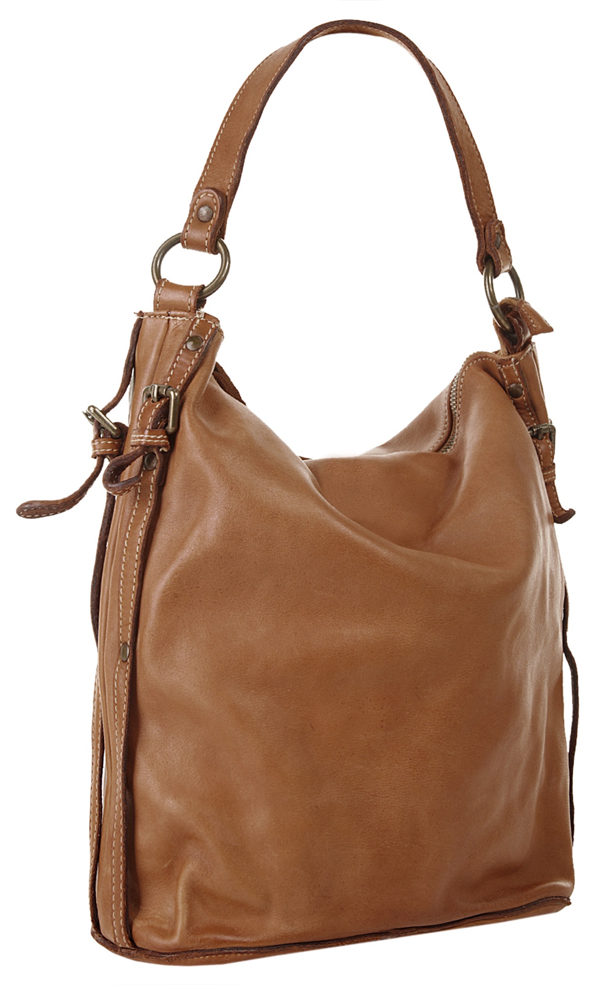 Cluty Umhängetasche echt Leder, Made in Italy günstig online kaufen