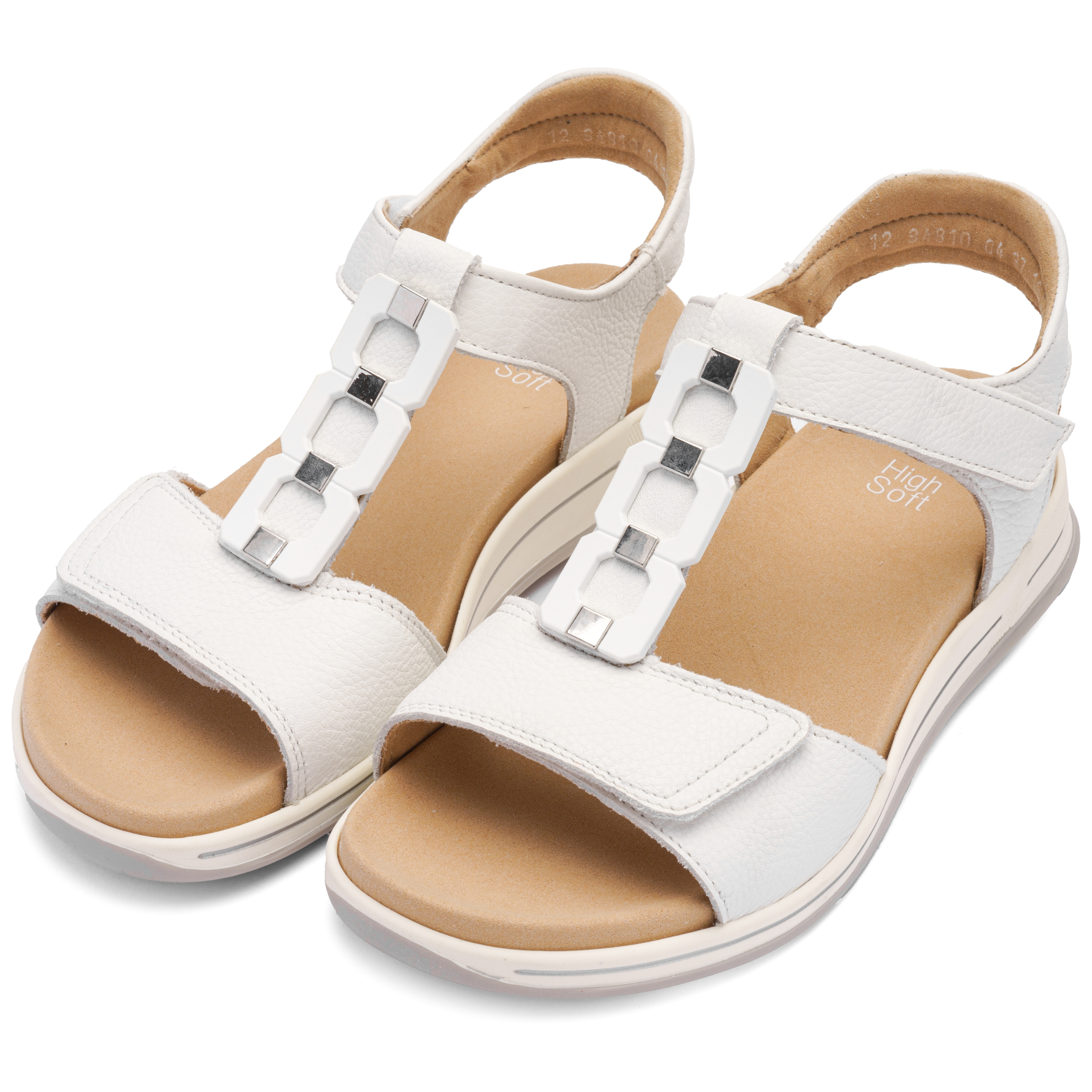Ara "OSAKA-S" Keilabsatz, Riemchensandale mit High Soft-Funktion, H-Weite