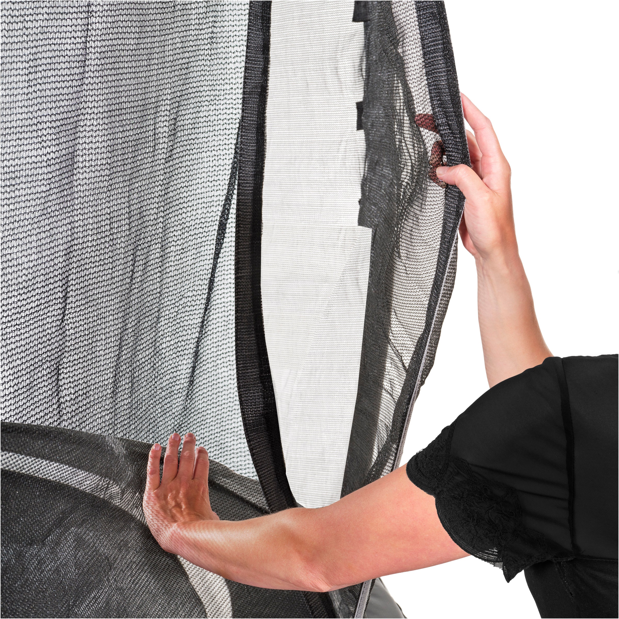 EXIT Gartentrampolin »Allure Classic, schwarz«, mit Sicherheitsnetz