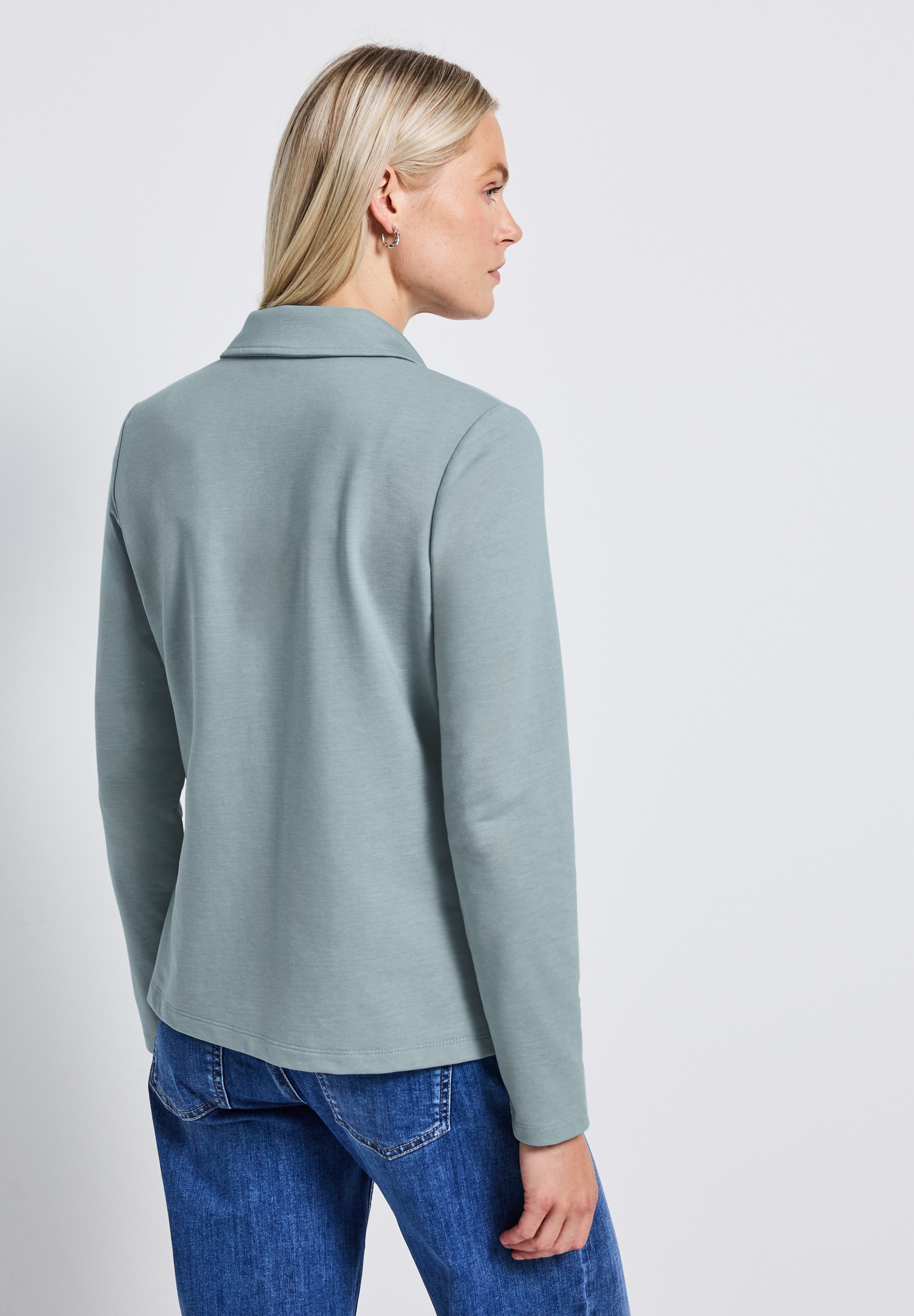 STREET ONE Kurzblazer, aus Baumwolle mit Stretchanteil