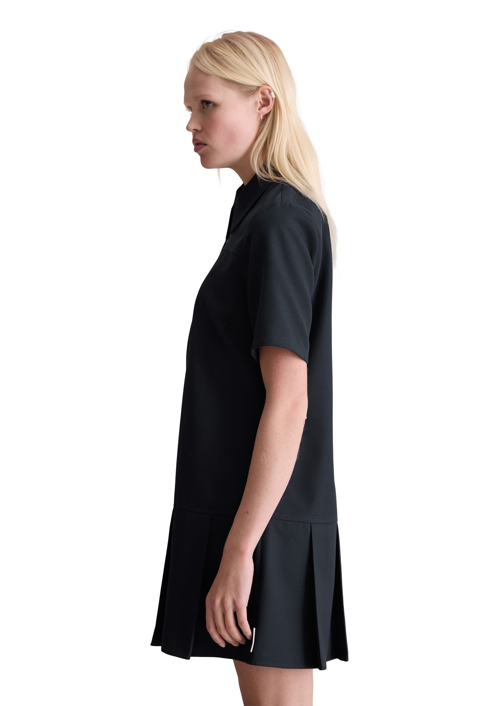 Marc OPolo DENIM Minikleid "aus recyceltem Polyester mit Viskose" günstig online kaufen