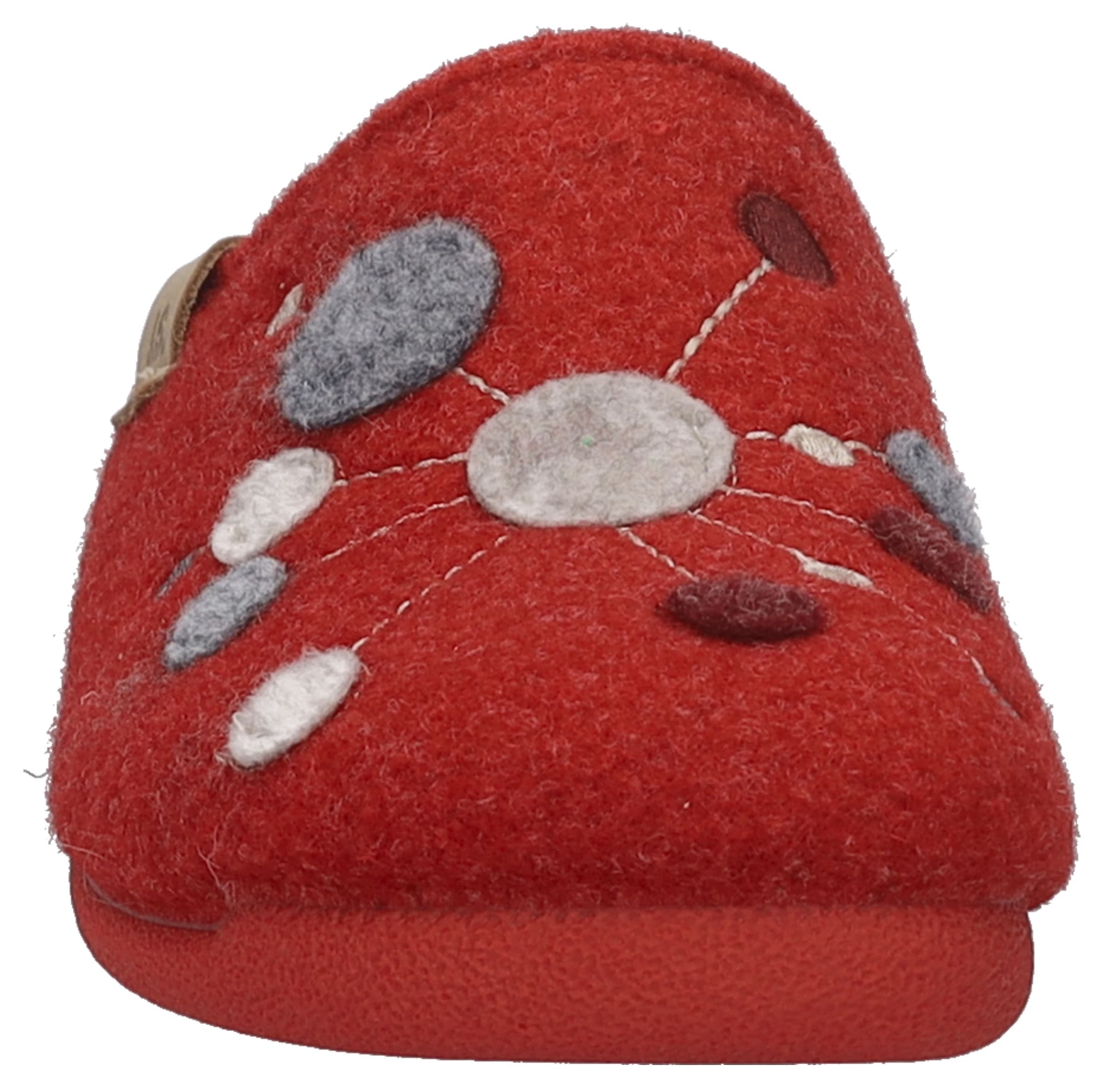 Josef Seibel Hausschuh »Cara 02«, Pantoffel, Slipper mit bunter Verzierung