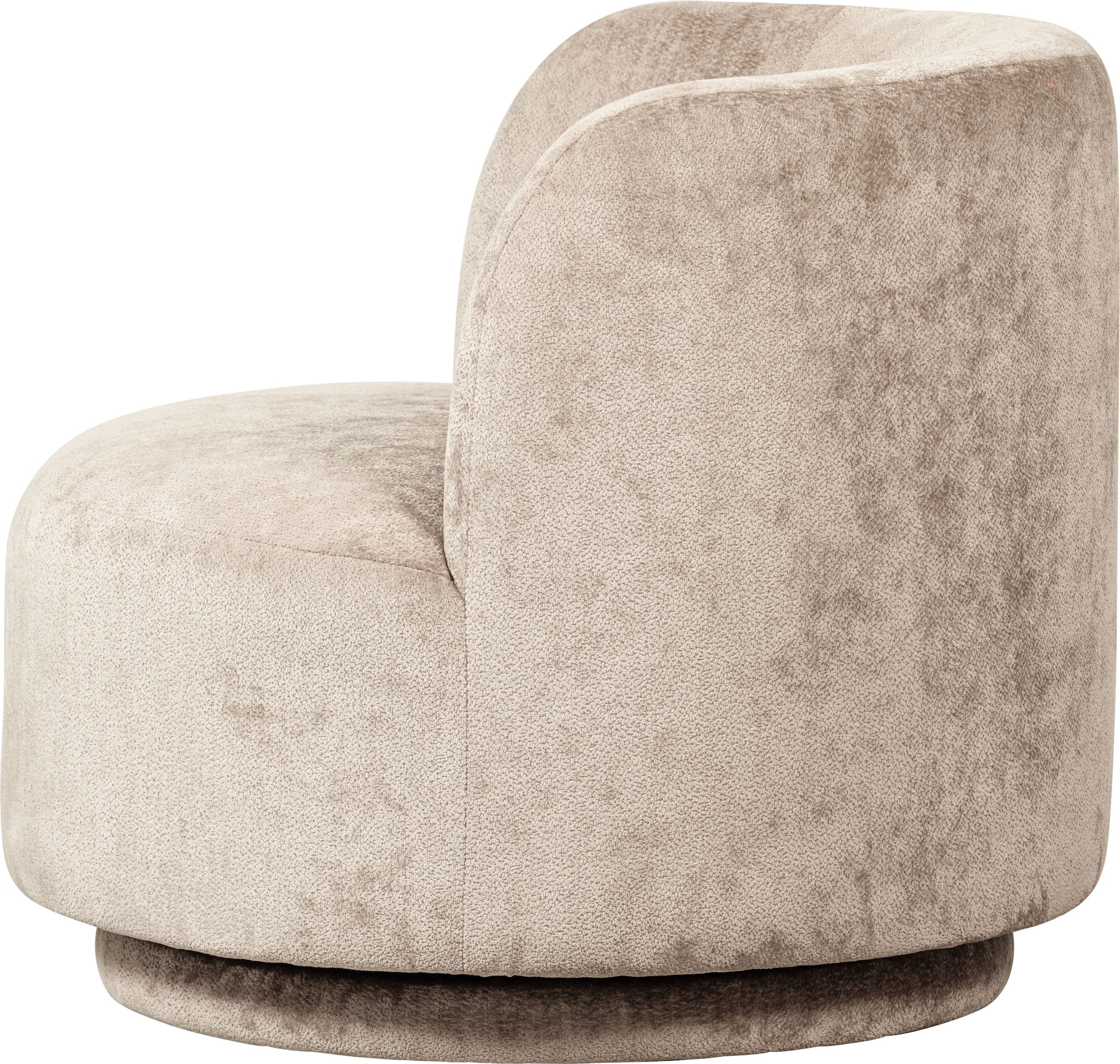 WOOOD Drehsessel »Popular«, frei im Raum stellbar, H 72 cm x B 81 cm