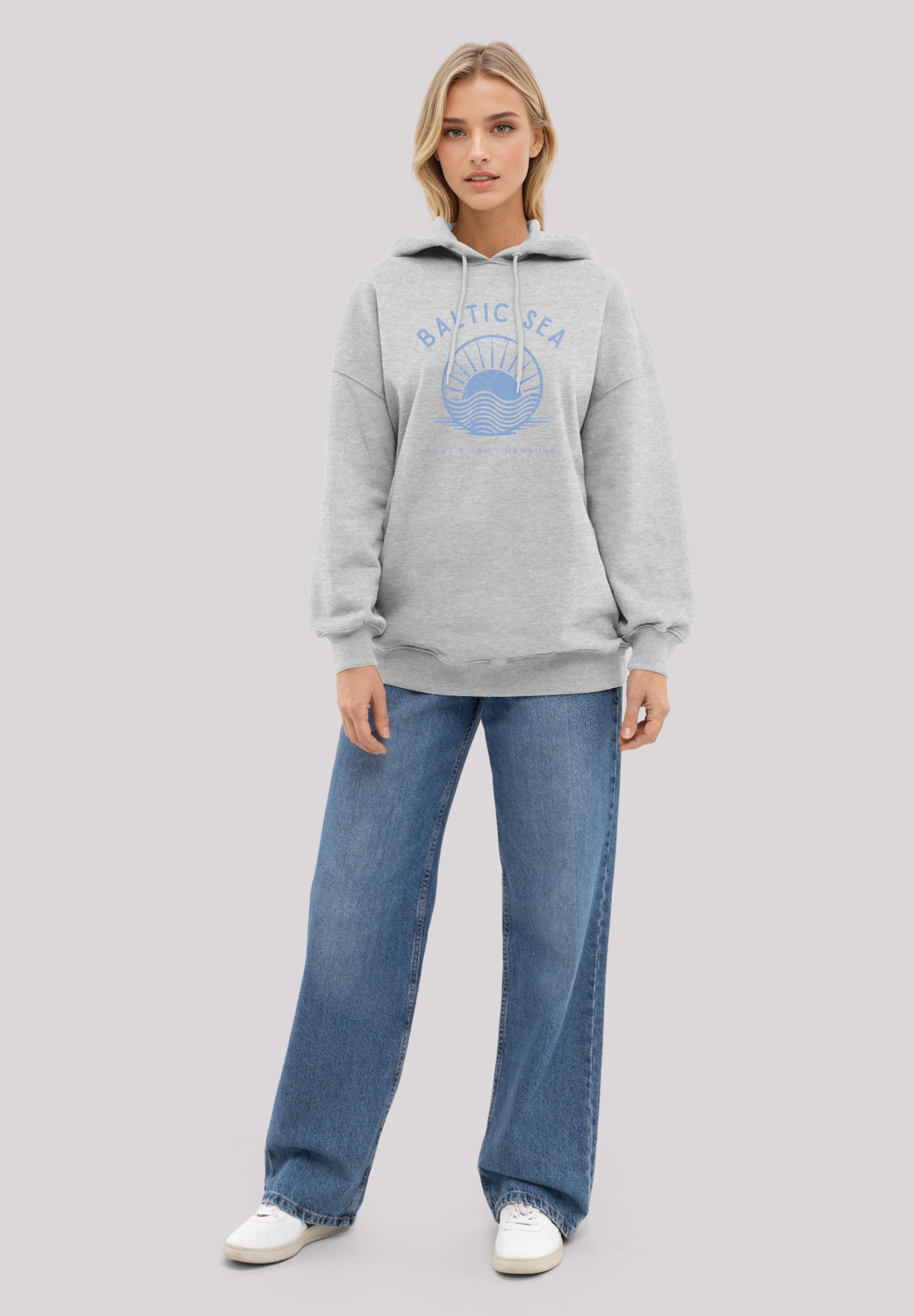 F4NT4STIC Kapuzenpullover »Baltic Sea Knut und Jan«, Osteee Kollektion, Urlaub, Ahoi Moin