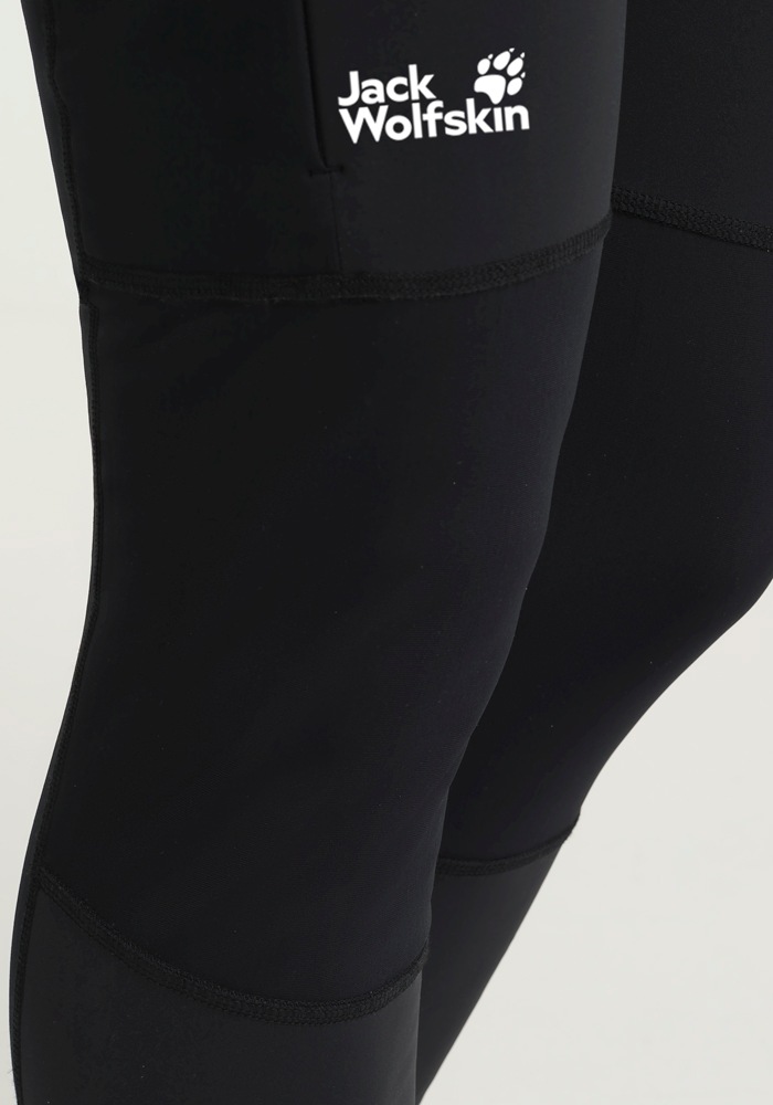 Jack Wolfskin Hike With Me Tights W Black Size L 3