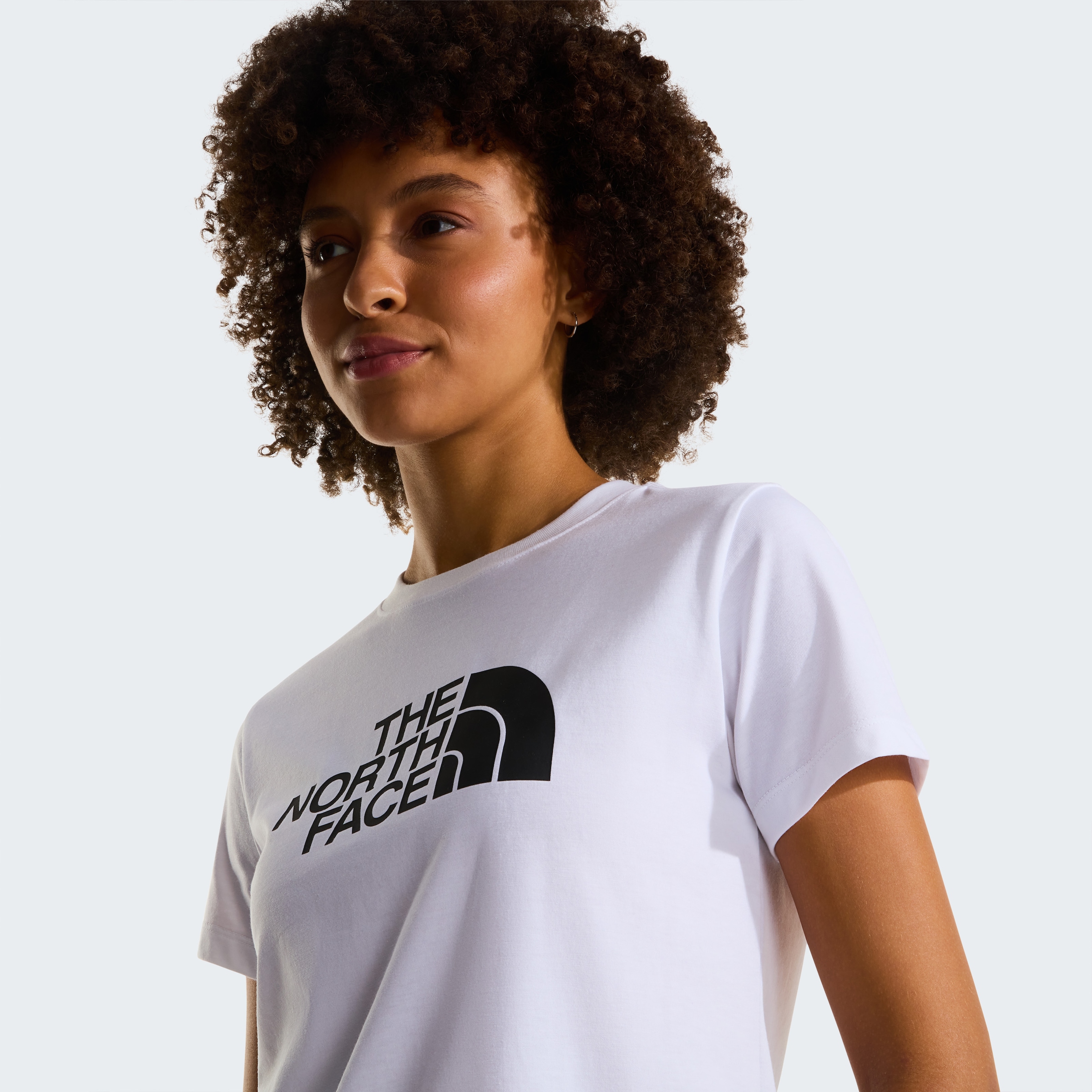 The North Face T-Shirt »W EVOLUTION HALF DOME SLIM SHORT SLEEVE TEE« 1 tlg. für Erwachsene, sportlicher Stil, aus Baumwolle