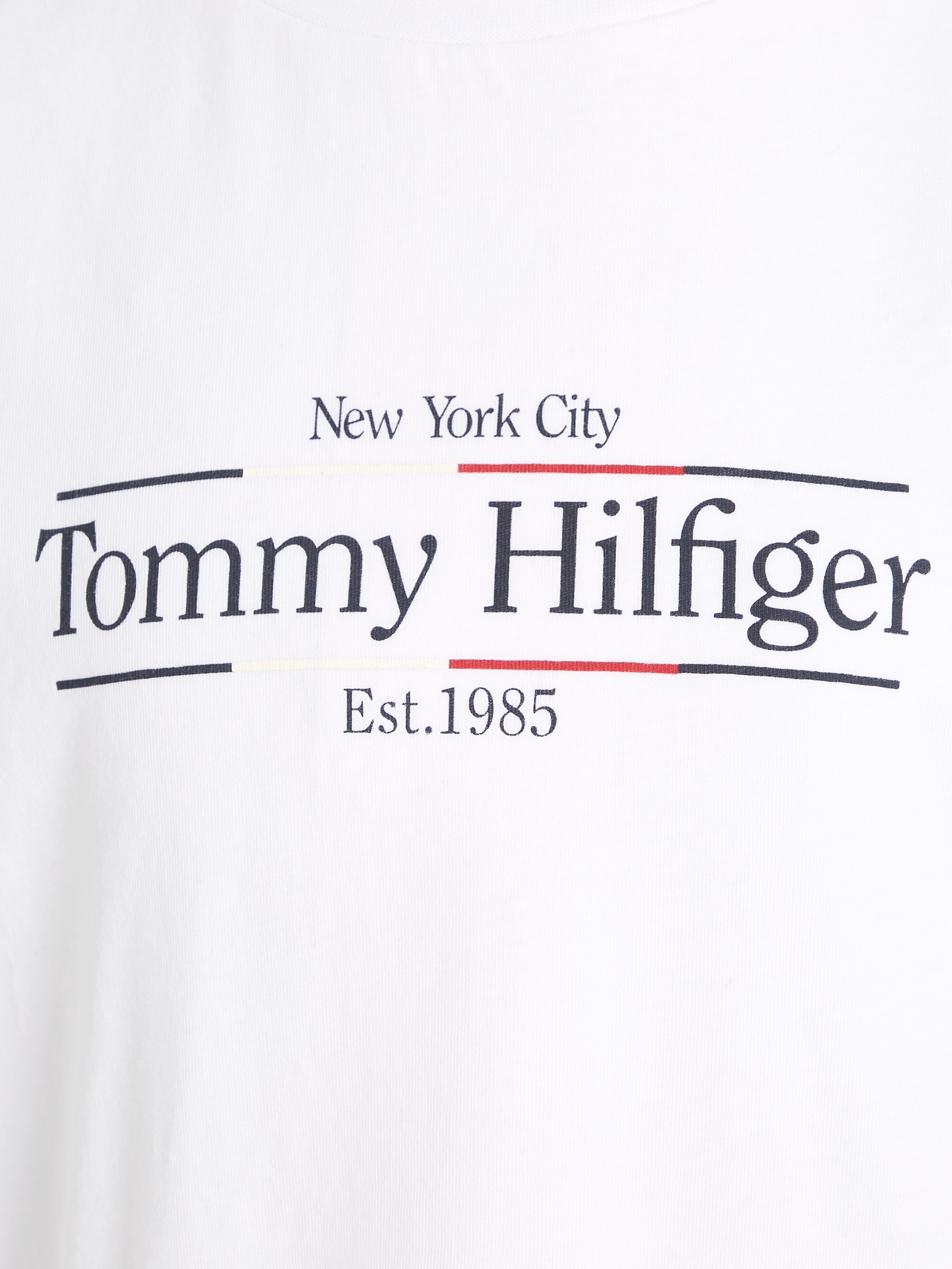 Tommy Hilfiger Kurzarmshirt »ICON PRINT REGULAR TEE SS«, Kinder bis 16 Jahre mit Logoprägung