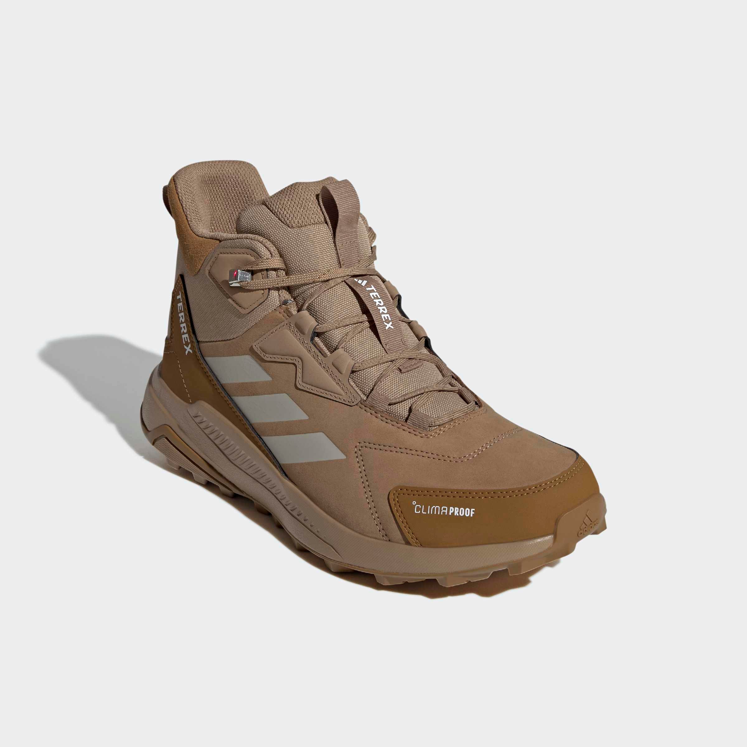 Adidas Terrex Wanderschuh "Anylander Leather Mid Climaproof" Wasserdicht Und Aus Leder