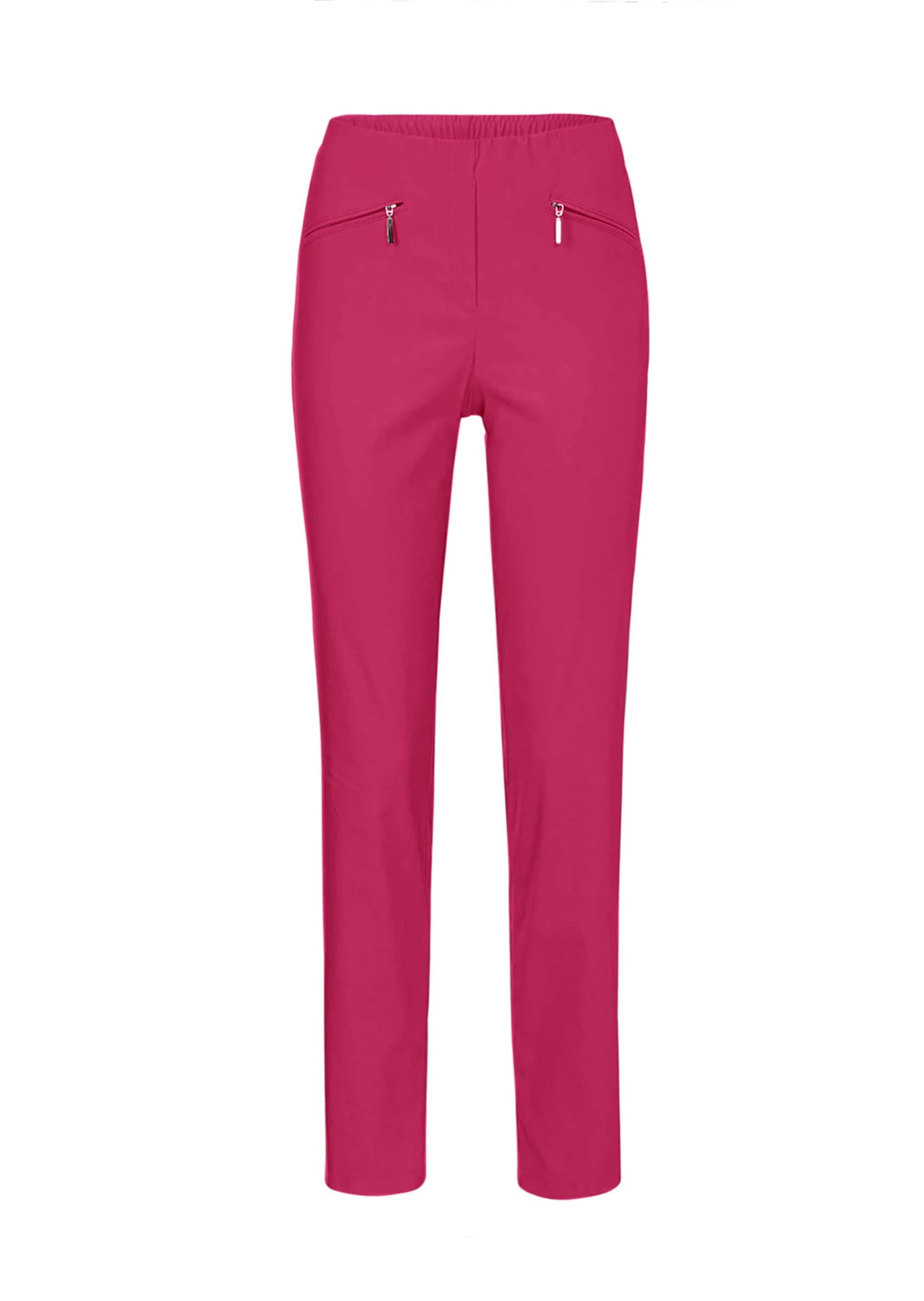 GOLDNER 2-in-1-Hose "Kurzgröße Schlupfhose LOUISA mit Steppnähten" Ohne