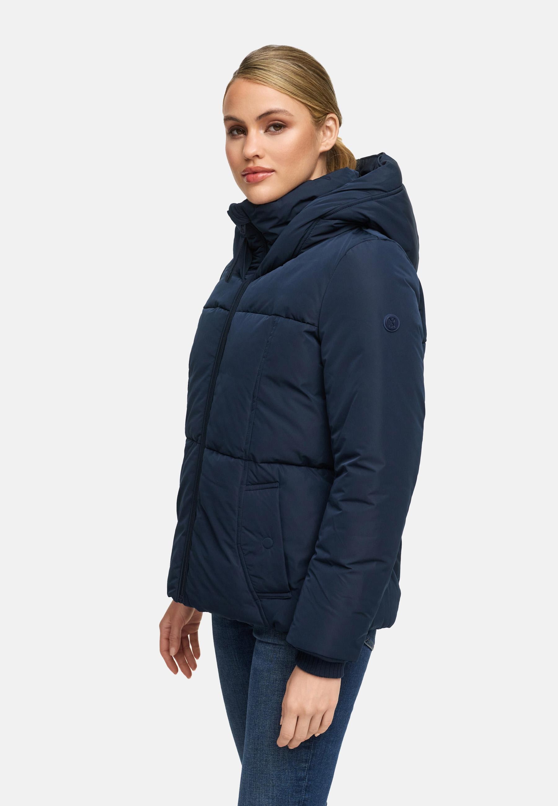 Navahoo Winterjacke »Flüsterfee 14«, mit Kapuze, Winter Steppjacke mit Kapuze