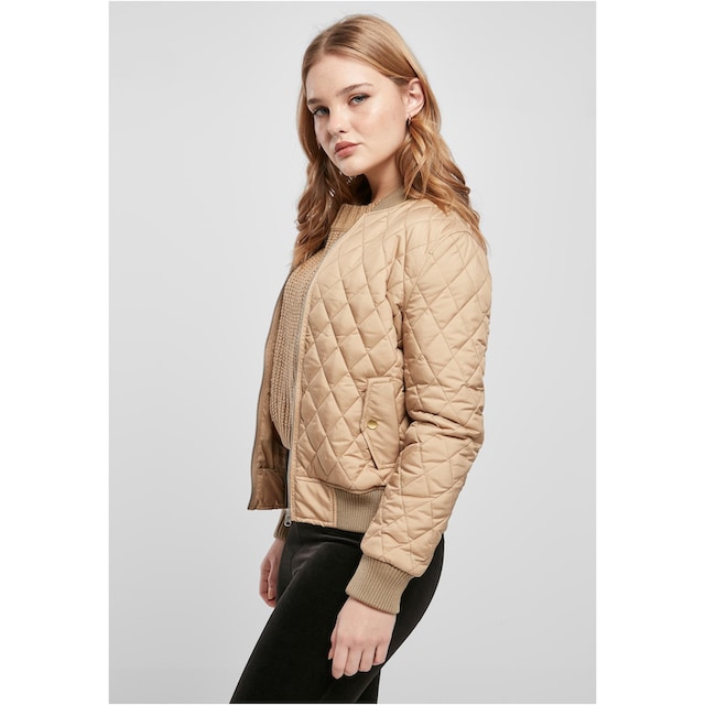 URBAN CLASSICS Outdoorjacke »Damen Ladies Diamond Quilt Nylon Jacket«, (1 St.)  online bestellen | BAUR