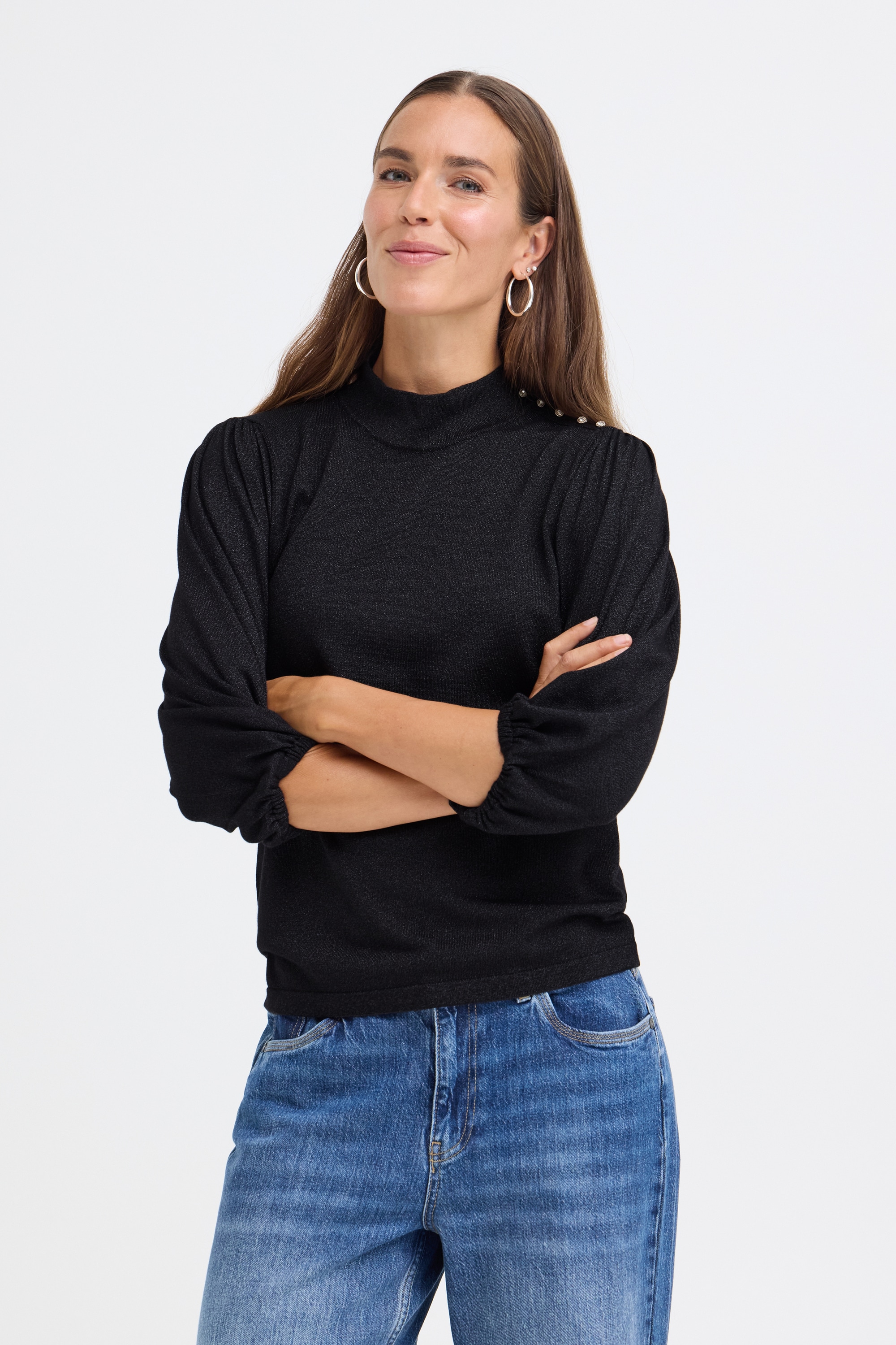 Pulz Jeans Langarmbluse »Pulz Jeans Bluse langarm PZFIONA«