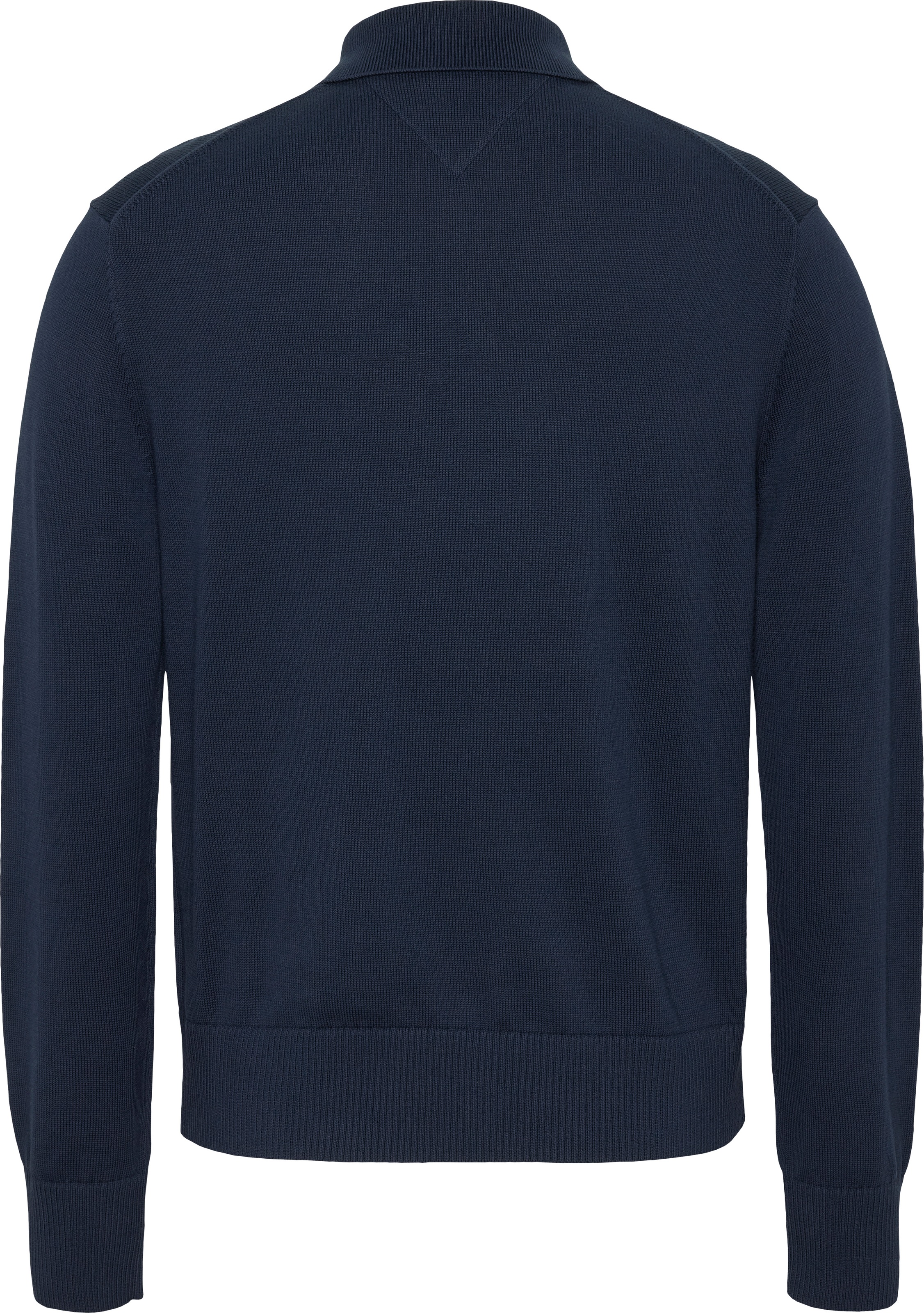 Tommy Jeans Polokragenpullover »TJM SLIM ESSENTIAL POLO SWEATER«, mit Logostickerei