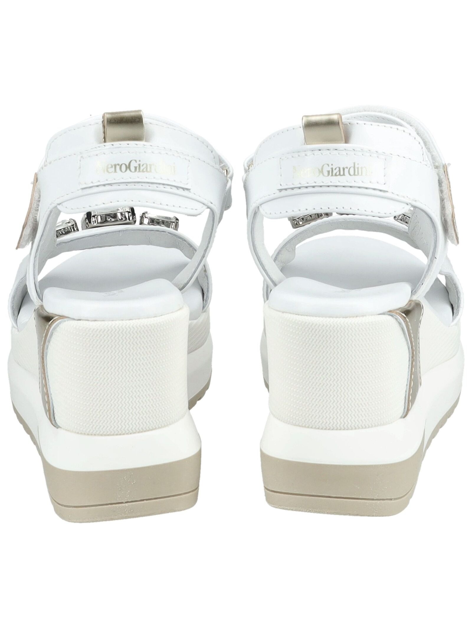 Nero Giardini Keilsandalette »Nero Giardini Sandalen Leder/Textil«