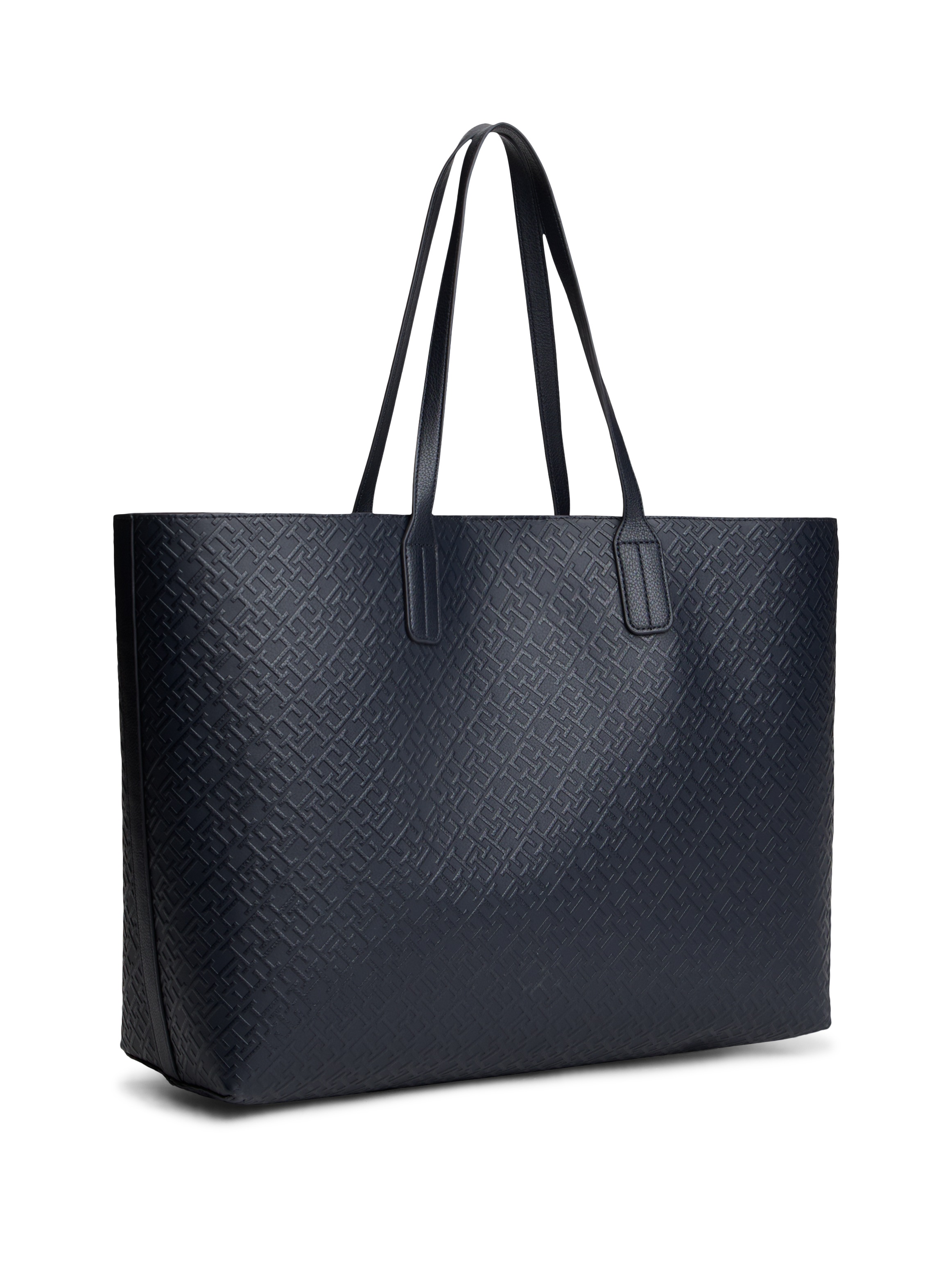 Tommy Hilfiger Tragetasche »TH ICON TOTE MONO« , Damen Schultertasche, Businesstasche mit doppeltem Tragegriff