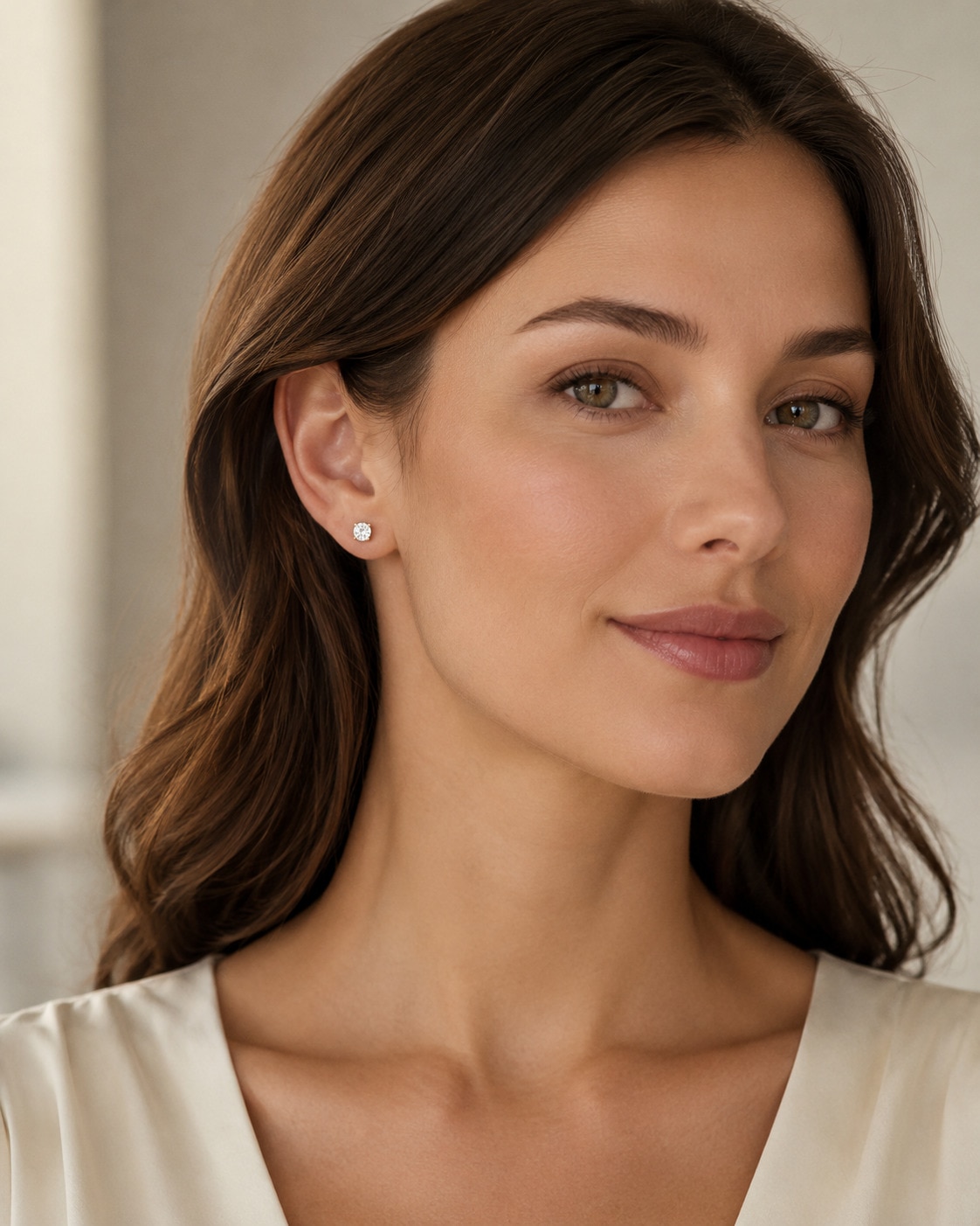 ONE ELEMENT Paar Ohrstecker »Ohrstecker Ohrringe aus 585 Gold« mit 2 Lab Grown Diamanten 0,66 ct