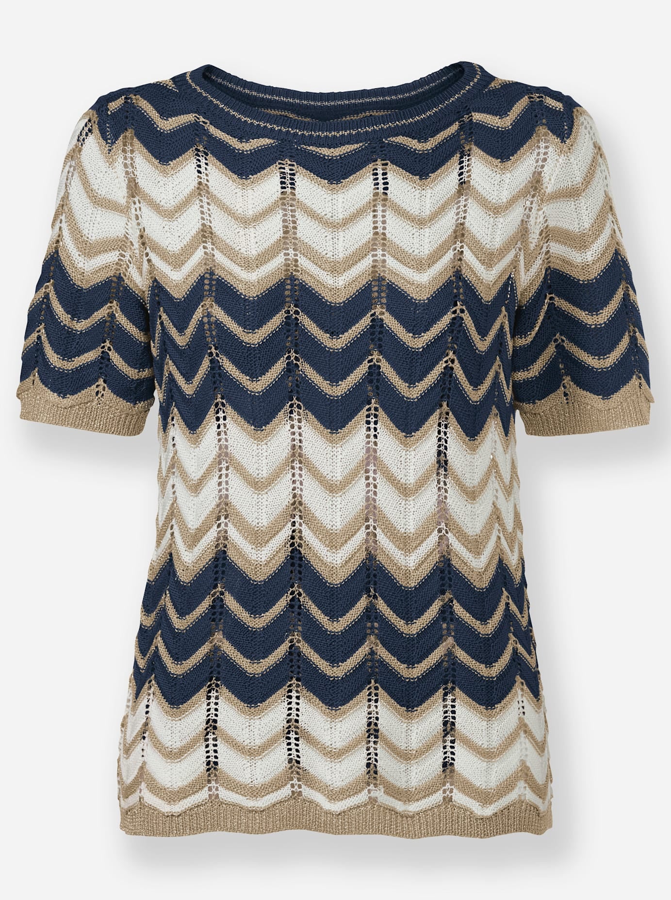 Lady Kurzarmpullover »Pullover«